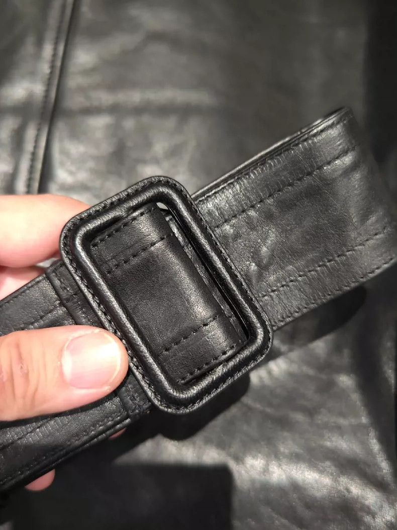 Saint Laurent Paris Saint Laurent Paris Calfskin trench jacket 2505-Nextarrow Size US XS / EU 42 / 0 - 6 Thumbnail