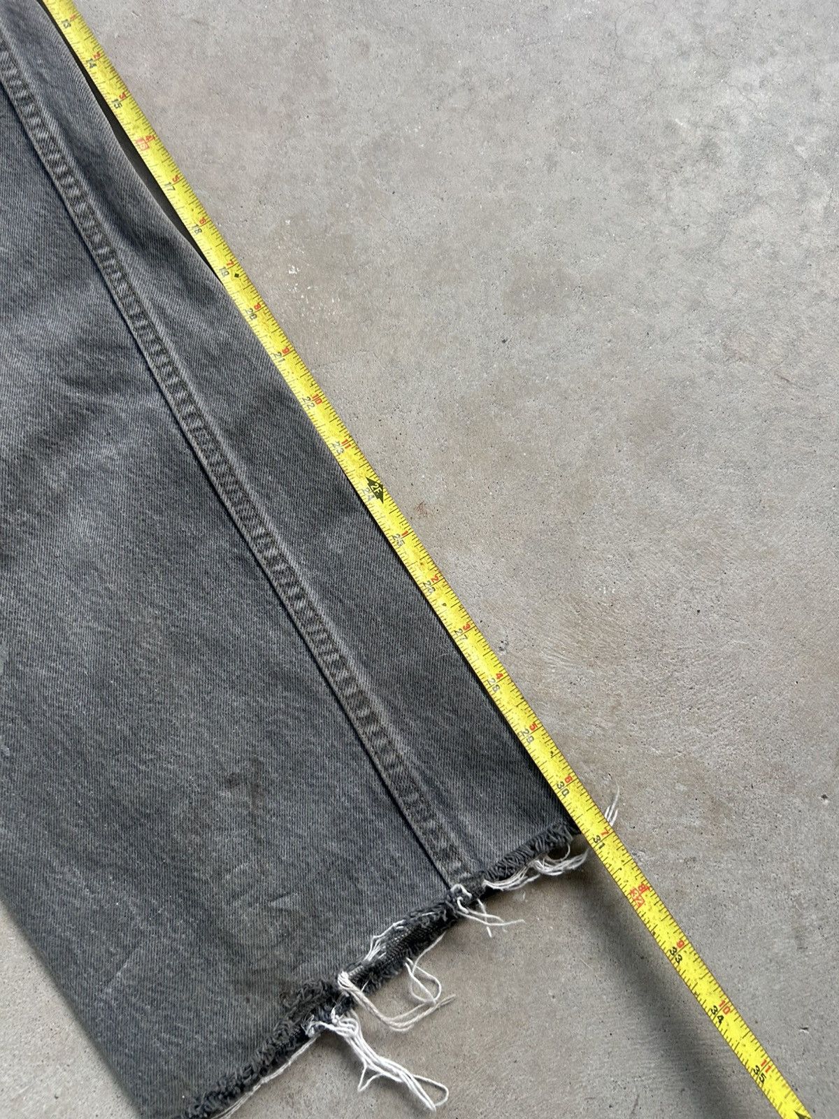 Levi's Vintage 80s Levi's 501 Jeans Made in USA 31x30 Distressed Size US 31 - 9 Thumbnail