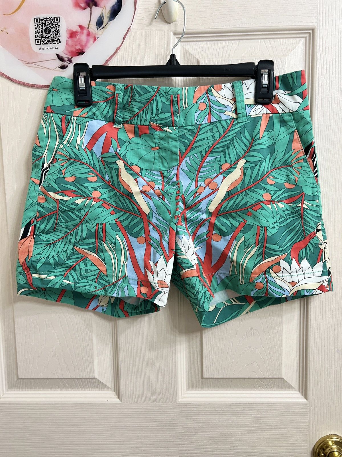Talbots Talbots multicolor tropical print short size 4 Size 27" / US 4 / IT 40 - 1 Thumbnail