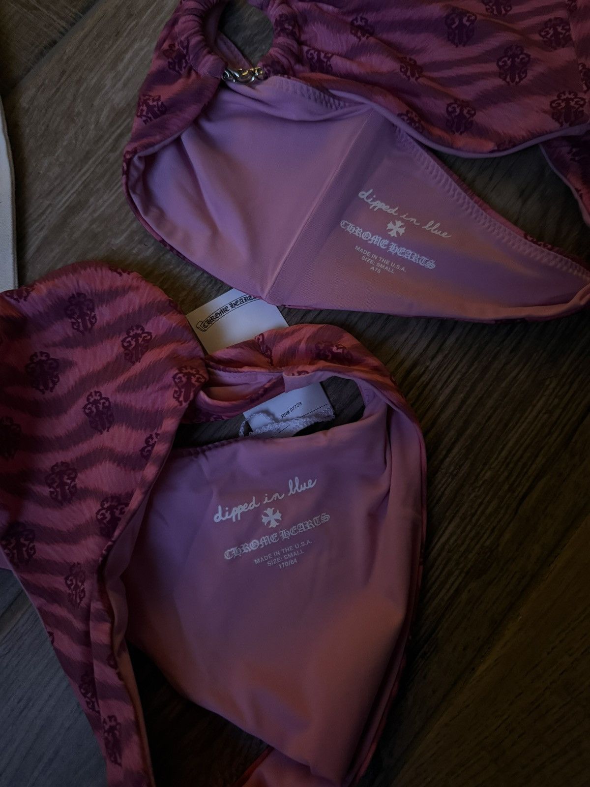 Chrome Hearts Chrome hearts x dipped in blue bikini set Size S / US 4 / IT 40 - 4 Thumbnail