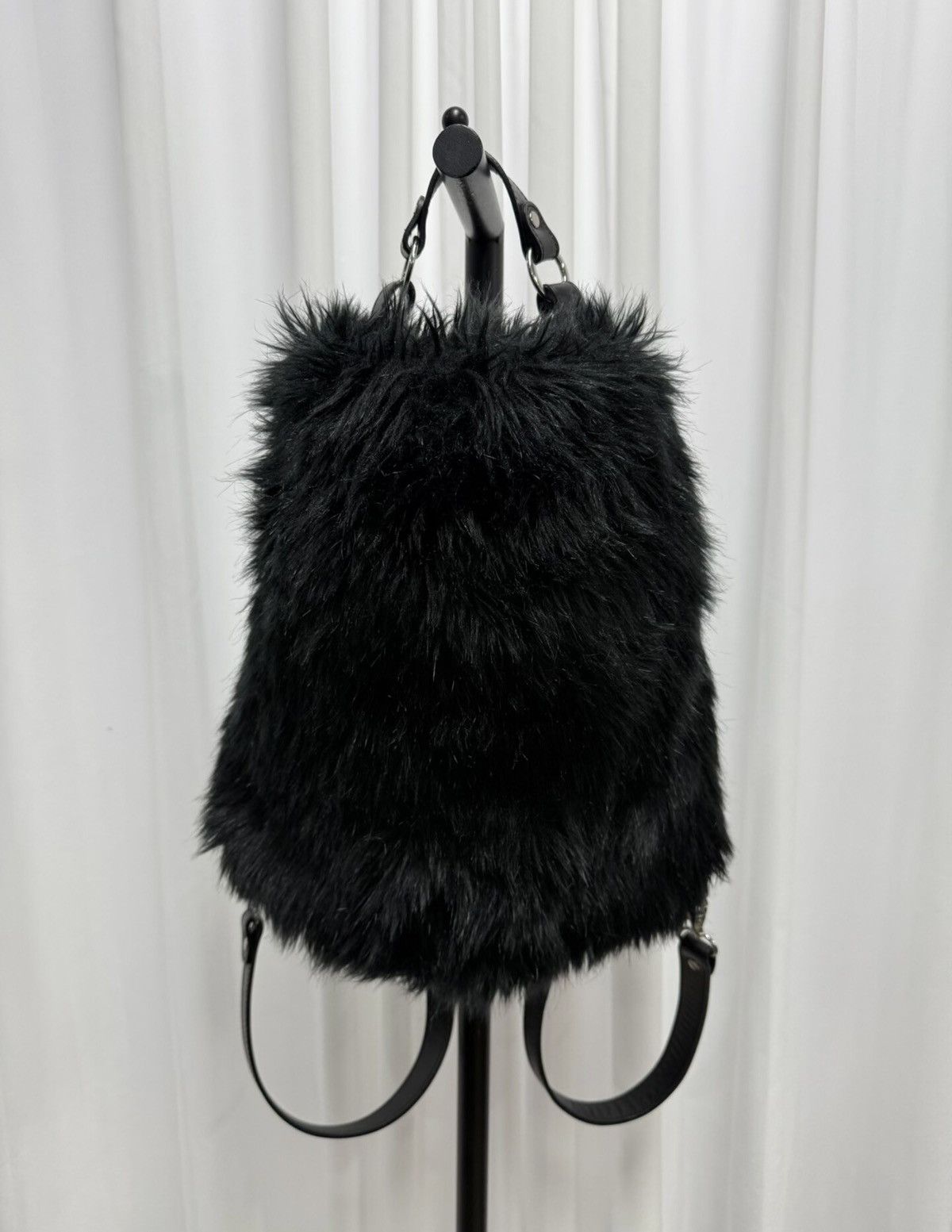 Junya Watanabe Junya Watanabe Fall/Winter 2023 Faux-Fur & Stud Backpack Size ONE SIZE - 2 Thumbnail