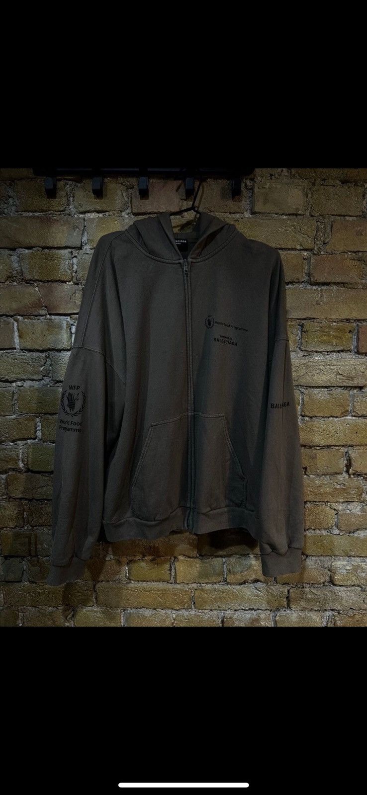 Balenciaga Balenciga wfp hoodie Size US XL / EU 56 / 4 - 1 Thumbnail