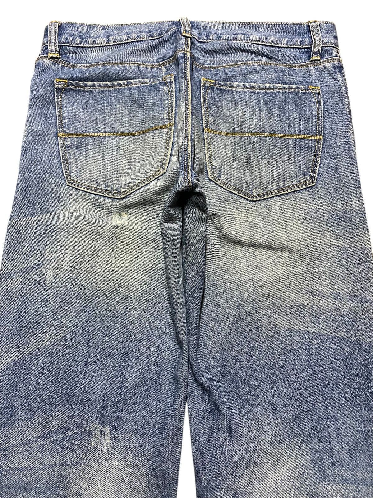 Vintage Gap 1969 Faded wash Distressed Flare Jeans