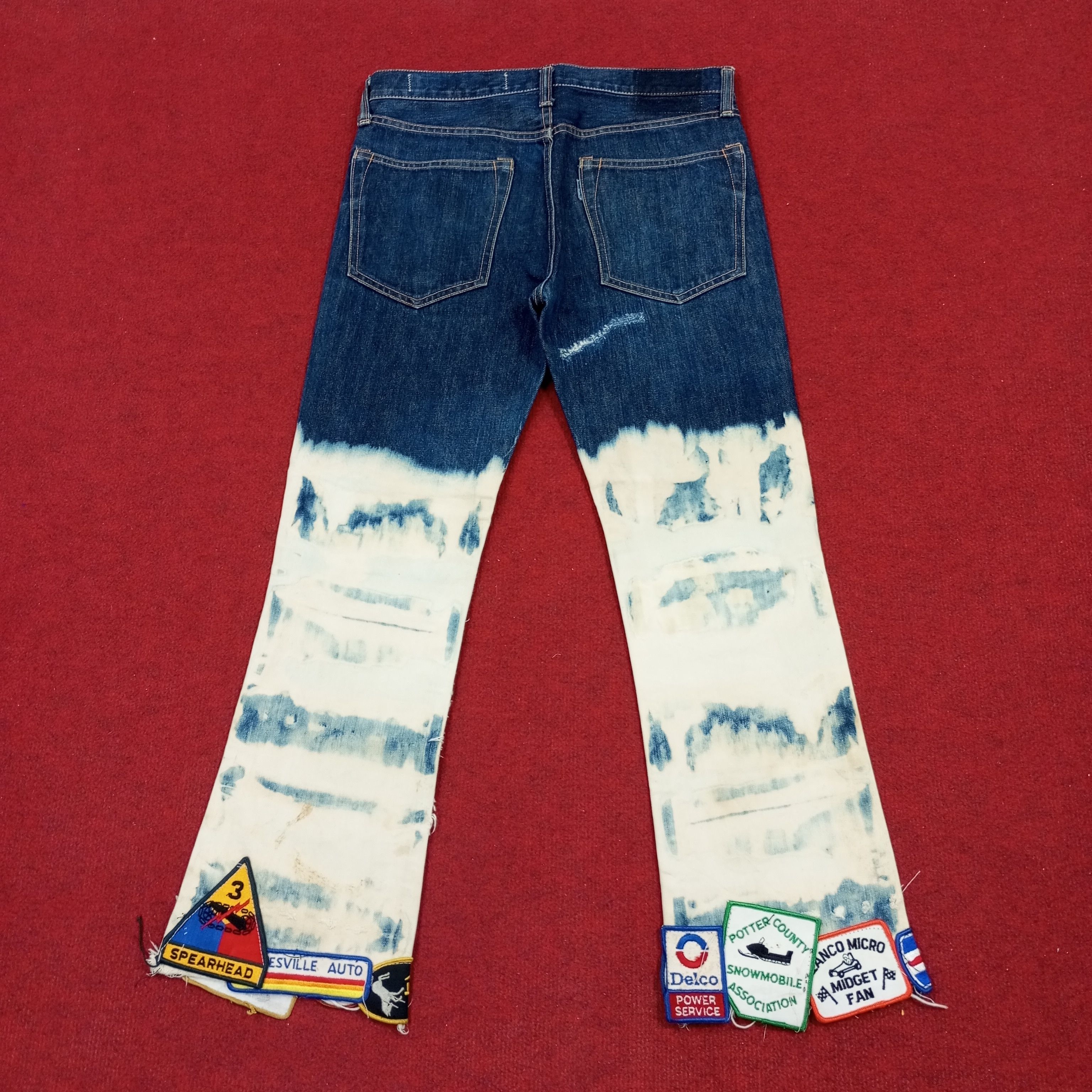 Japanese Brand × Kapital × Vintage Kapital Japanese Brand Fashion Style Rare Design Jeans Size US 30 / EU 46 - 4 Thumbnail