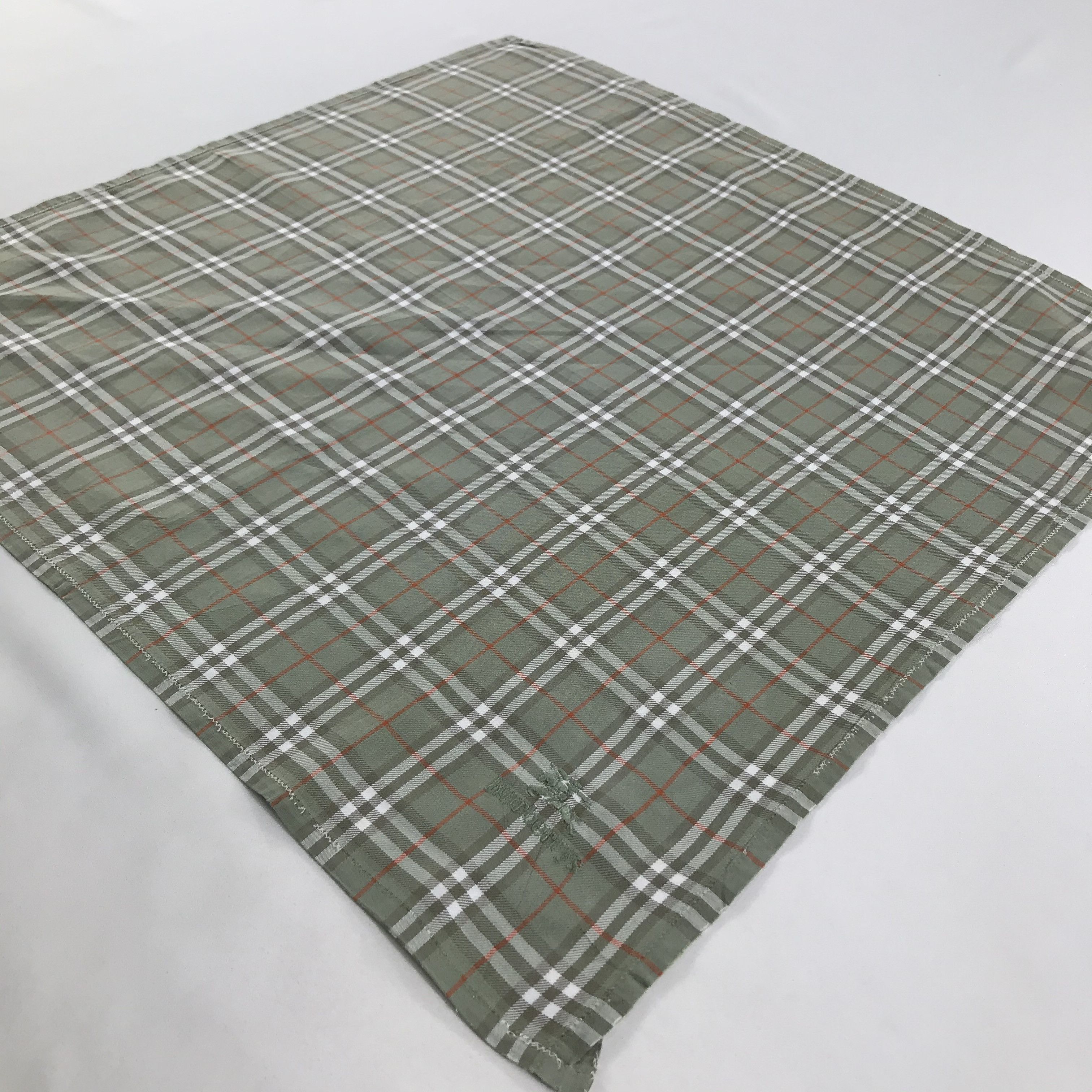 Burberry × Vintage Burberry Bandana / Handkerchief / Neckerchief - S1489 Size ONE SIZE - 2 Thumbnail