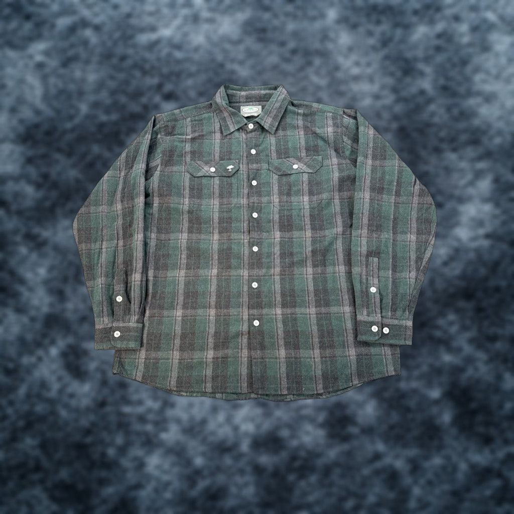 Vintage Arborwear Flannel Shirt Men 2XL Green Plaid Heavy Thick Work Outdoor Shirt Button-Up Long Sleeve Collared Cotton Regular Vintage? No. Size US XXL / EU 58 / 5 - 1 Thumbnail
