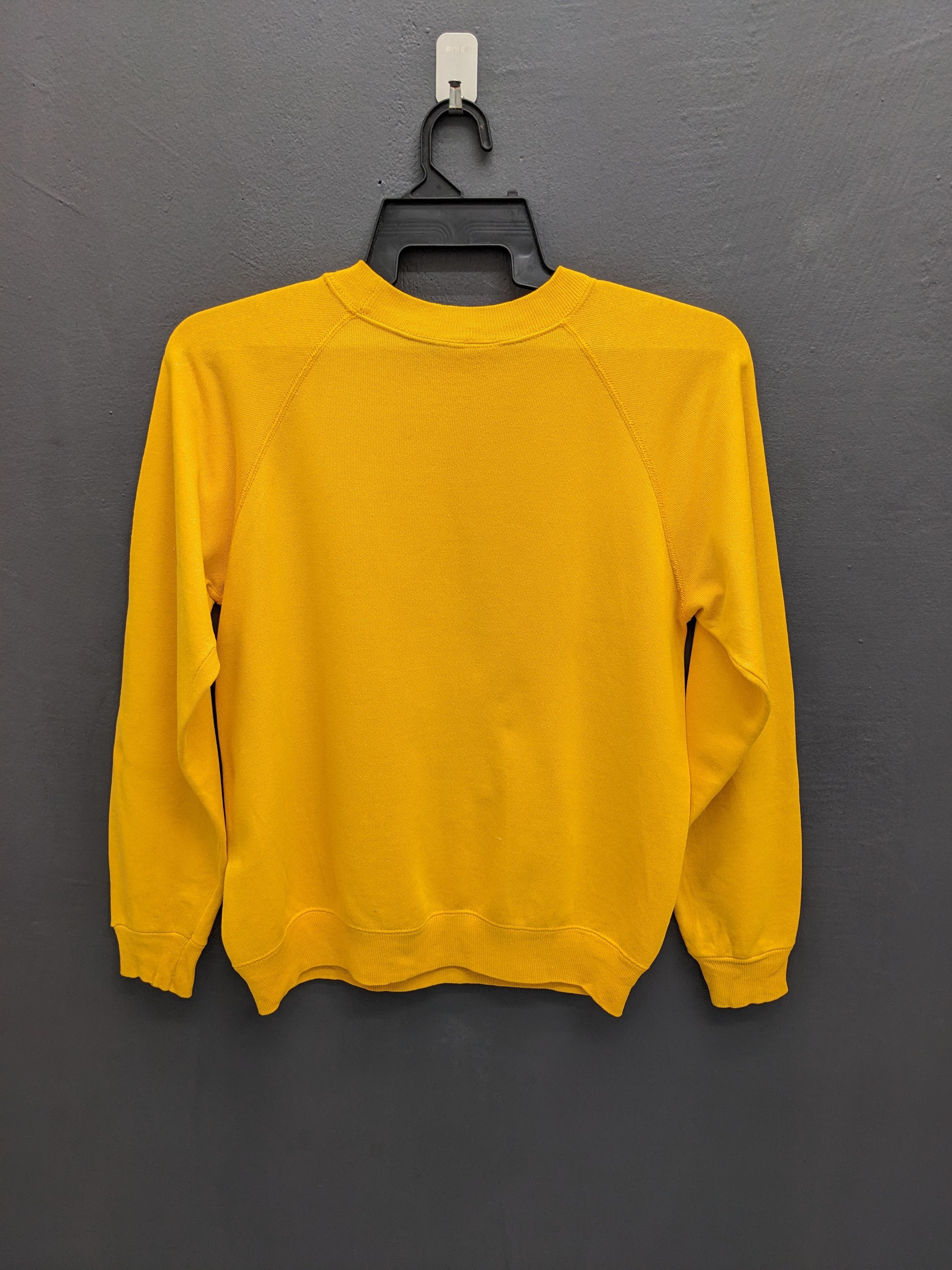 Vintage Vintage 80s Hanes H Old School Crewneck Sweatshirt Size US M / EU 48-50 / 2 - 6 Thumbnail