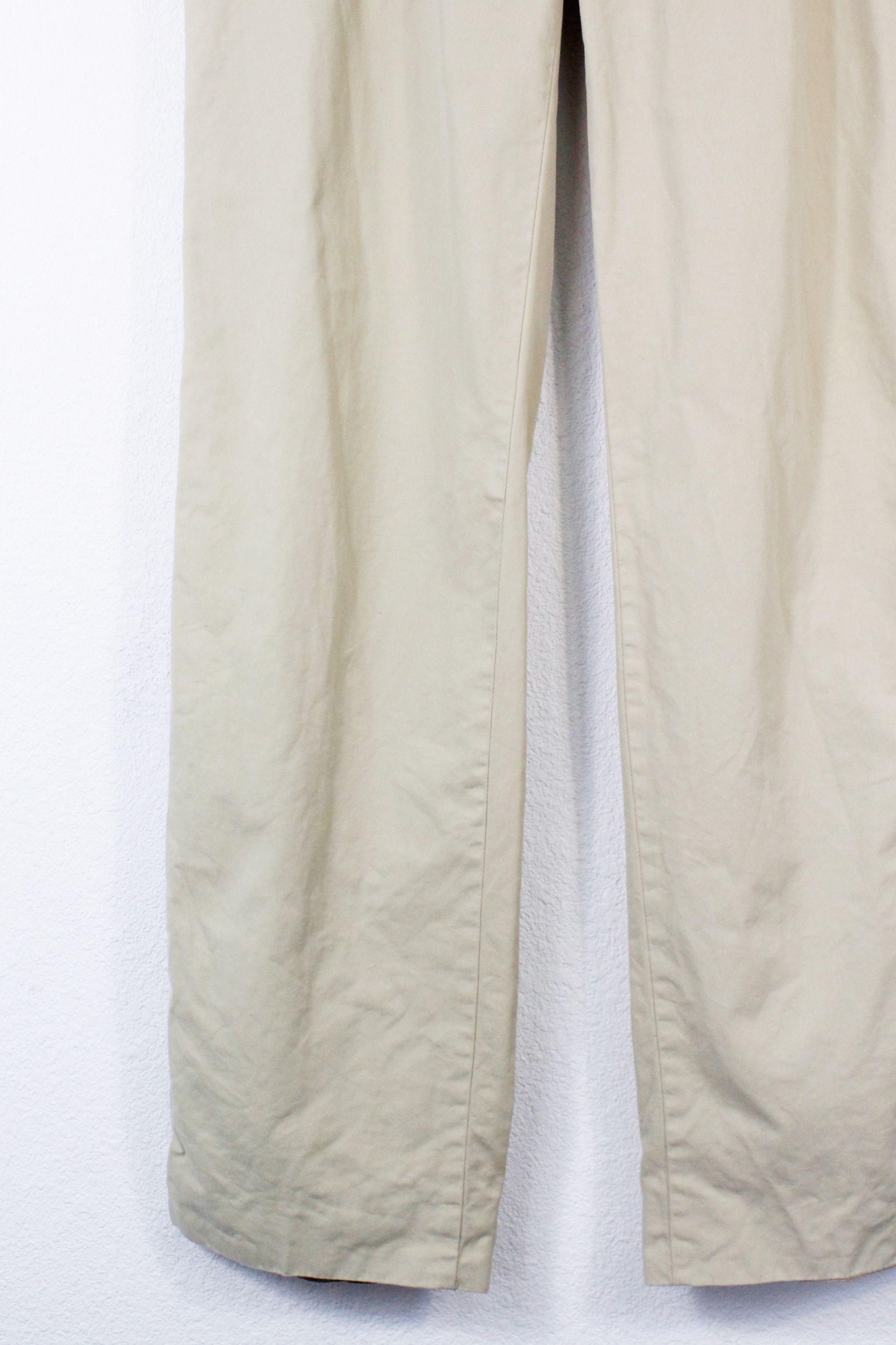 Burberry Burberry Beige Cotton Slim Fit Trousers Chino Pants Size US 36 / EU 52 - 3 Thumbnail