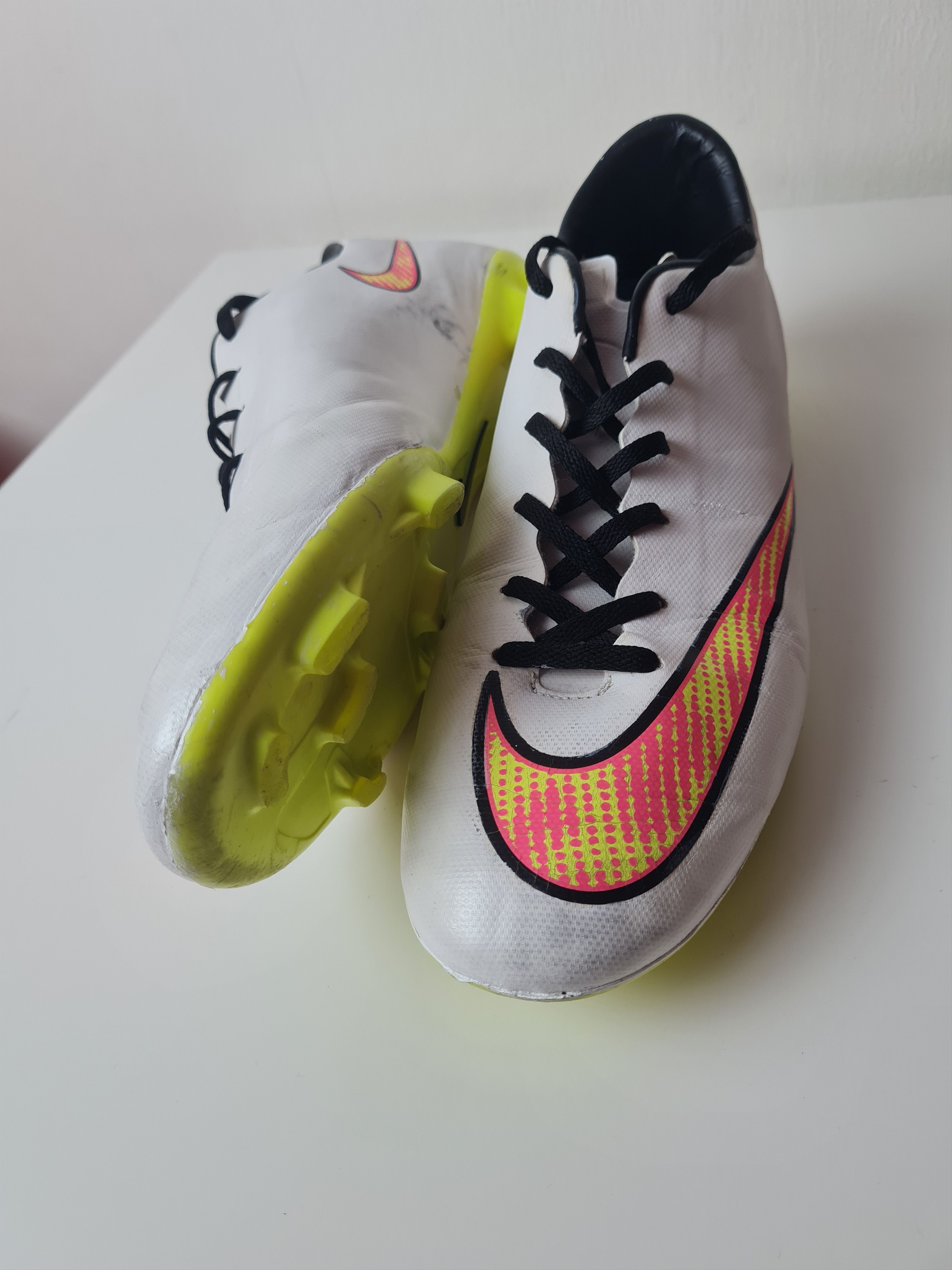 Nike Football Nike Mercurial Victory V FG White Volt Hyper Size US 12.5 / EU 45-46 - 15 Thumbnail