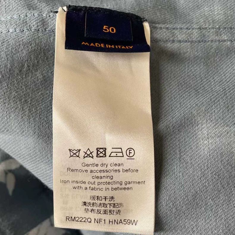 Louis Vuitton Louis Vuitton Plant monogrammed single-breasted denim jack Size US M / EU 48-50 / 2 - 4 Thumbnail