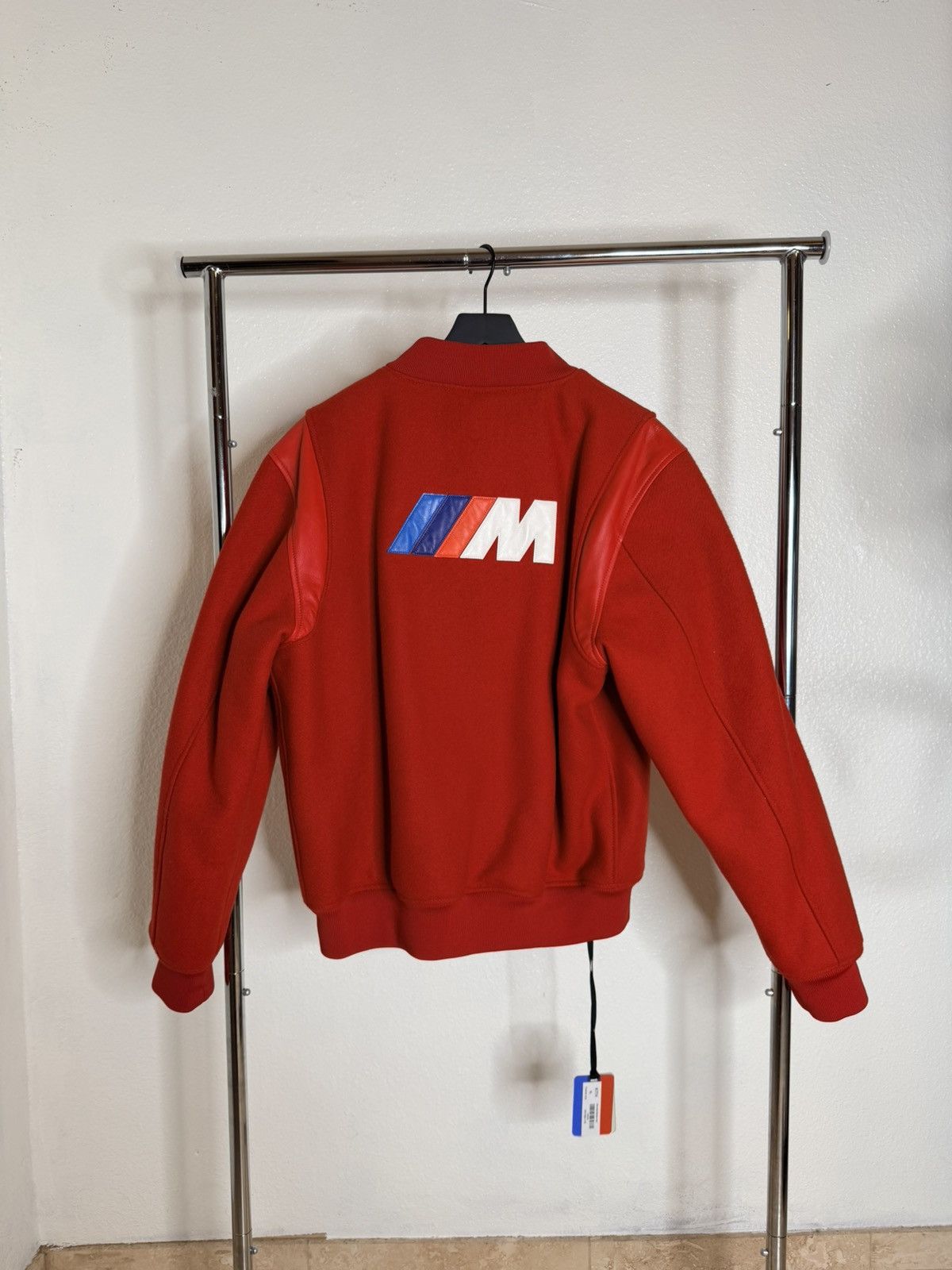 BMW × Kith KITH x BMW red Varsity Jacket Size US XL / EU 56 / 4 - 2 Thumbnail