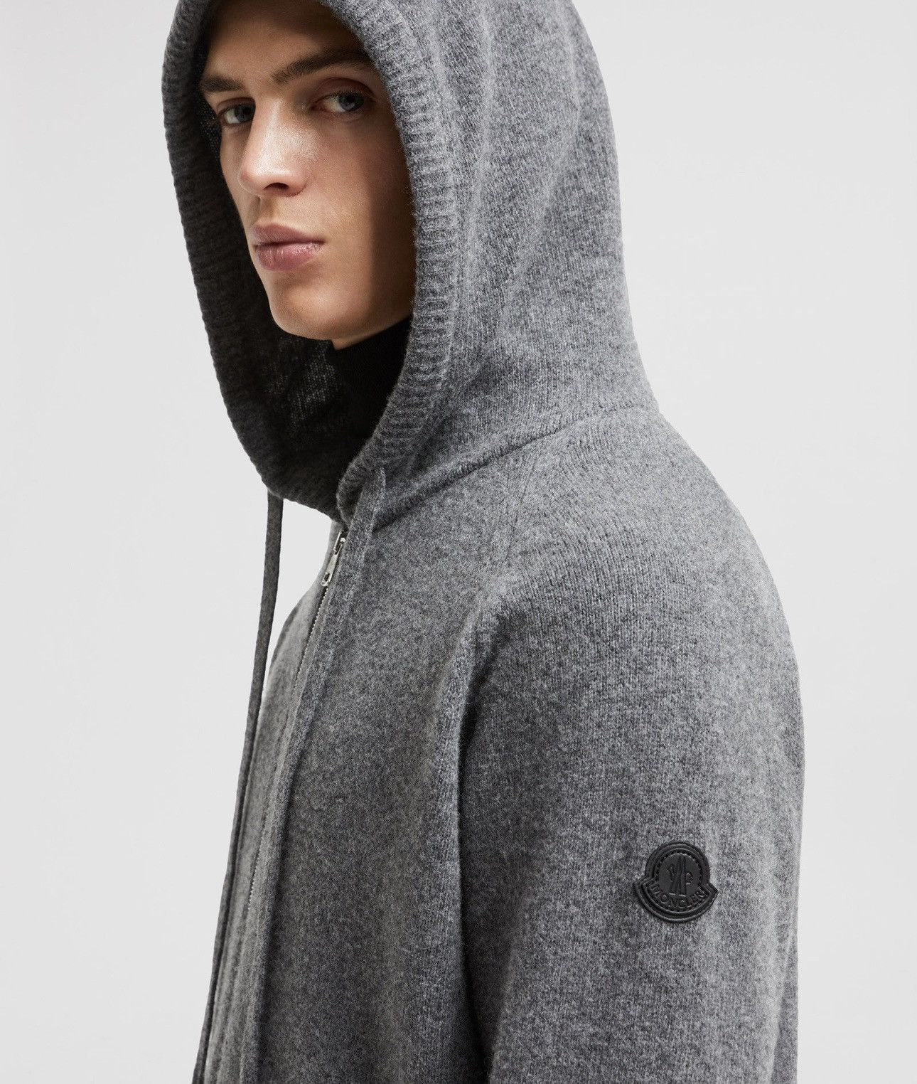Moncler Moncler Wool & Cashmere Zipped Cardigan Size US M / EU 48-50 / 2 - 4 Thumbnail
