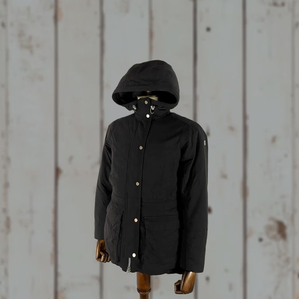 Helly Hansen Helly Hansen Womens Parka Jacket M Black Polyamide Long Sleeve Windbreaker Regular Size M Parka Women Black Size M / US 6-8 / IT 42-44 - 1 Thumbnail