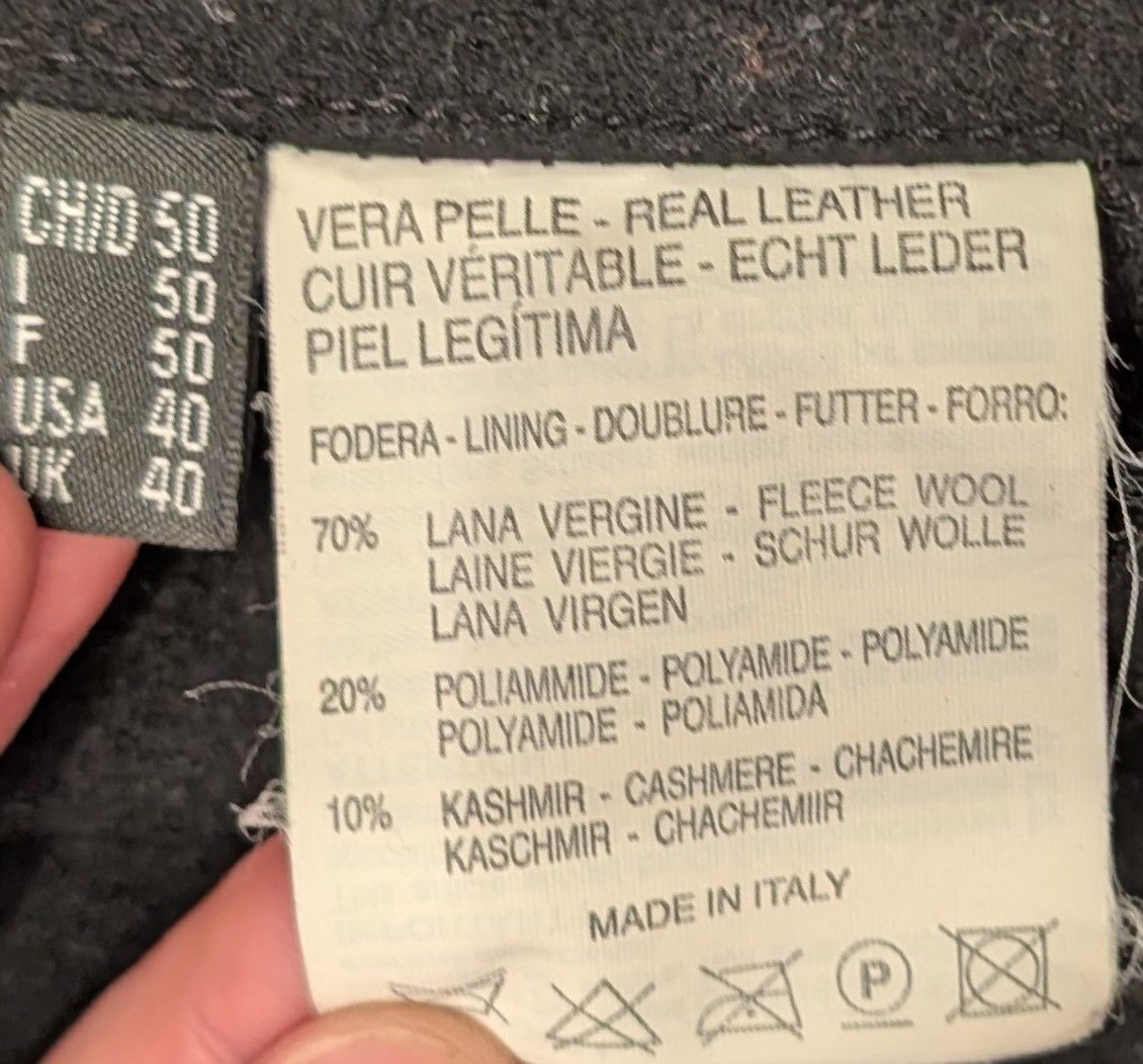 Bally Bally Soft Leather Wool/Cashmere Lined Coat Made in Italy Size US M / EU 48-50 / 2 - 5 Thumbnail