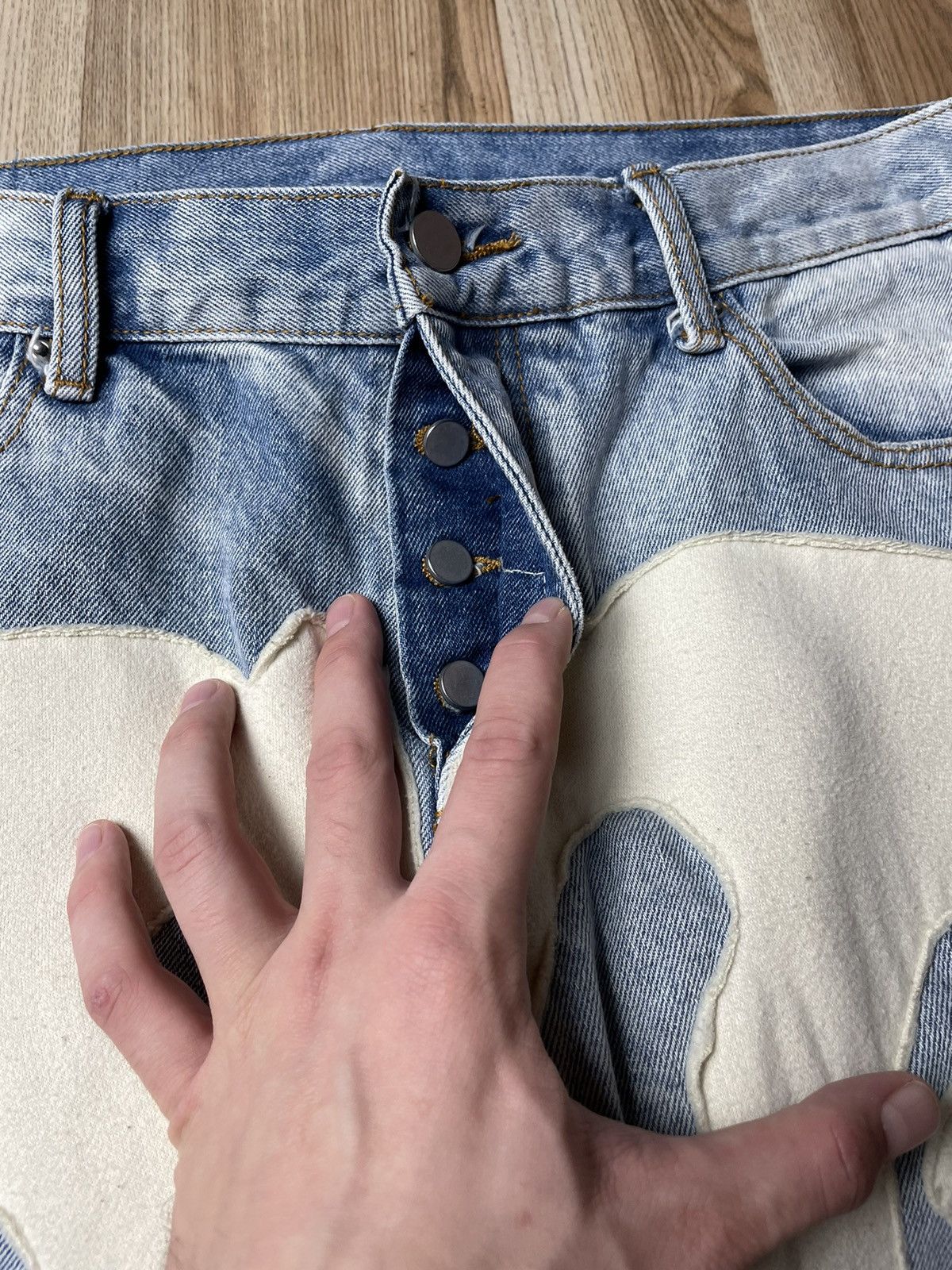 MNML MNML skeleton denim pants Size US 36 / EU 52 - 2 Thumbnail
