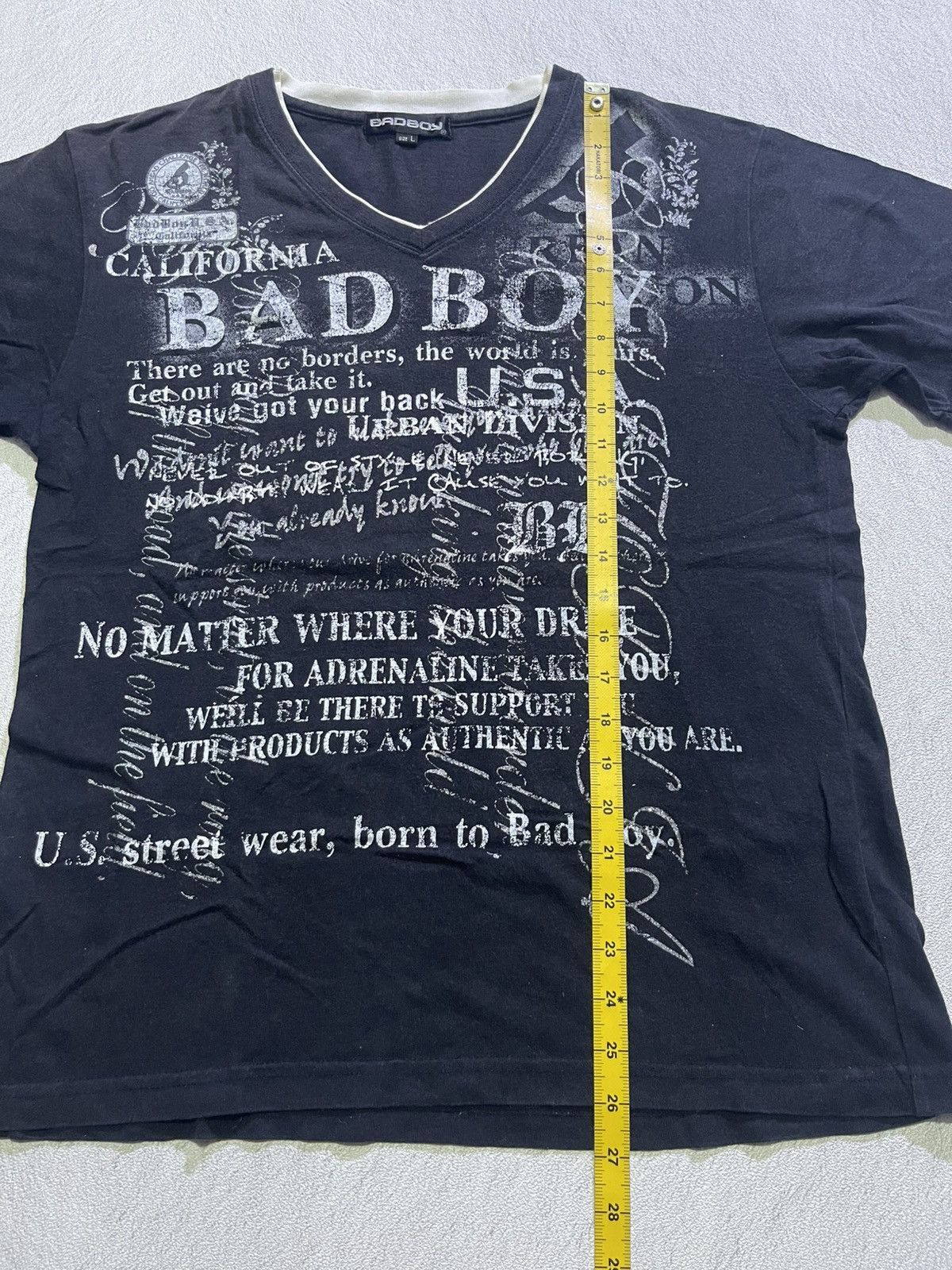 Hysteric Glamour Y2K BAD BOY short sleeve tshirt ifsix style Size US L / EU 52-54 / 3 - 8 Thumbnail