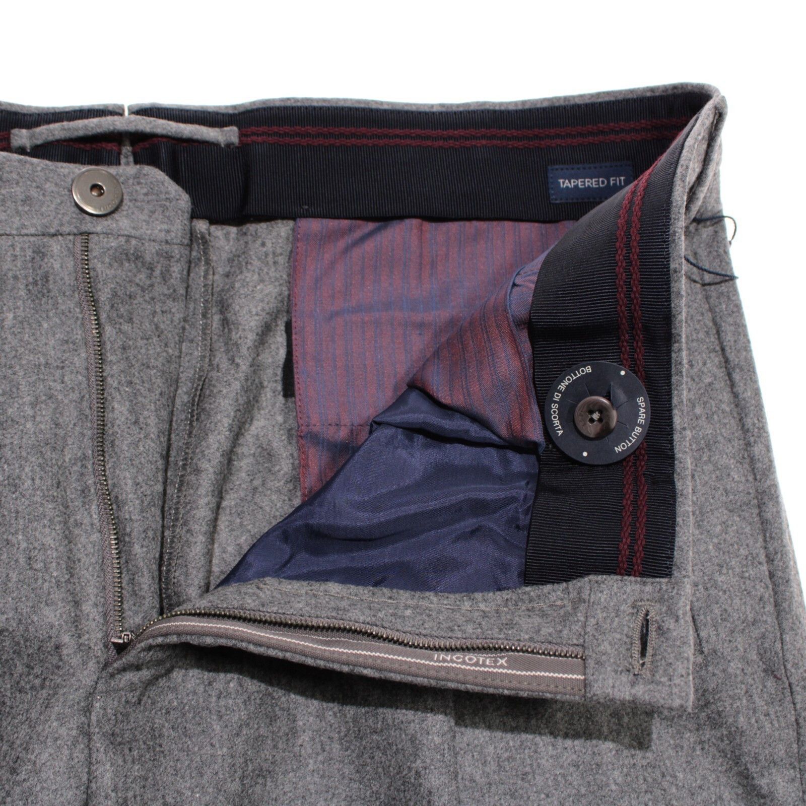 Incotex INCOTEX New with tags Dress Pants Size 38 US In Gray Size US 38 / EU 54 - 4 Thumbnail