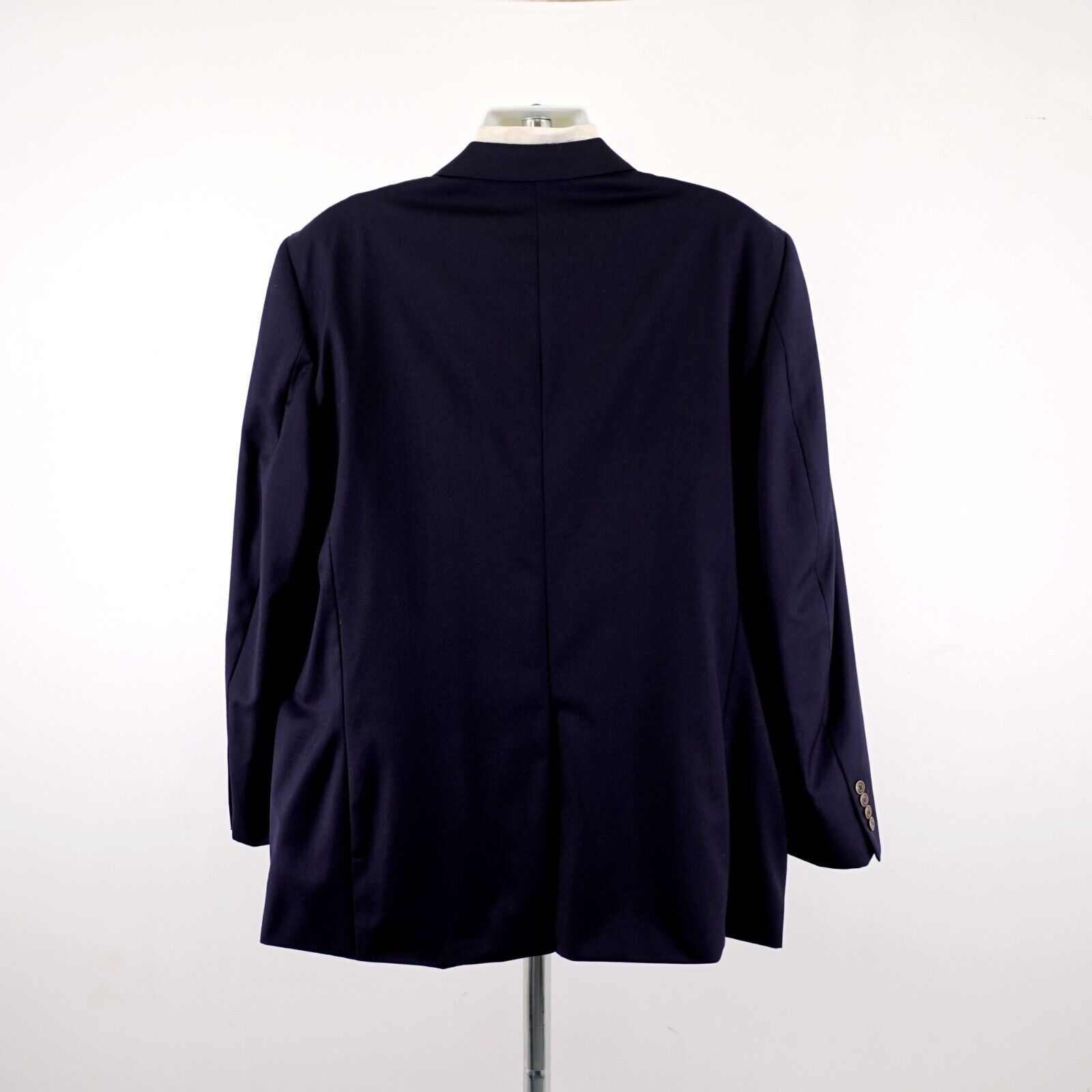 Joseph & Feiss Joseph & Feiss Gold Blue Wool 48L Or Slim 50L 2 Button Suit Size 48L - 7 Thumbnail