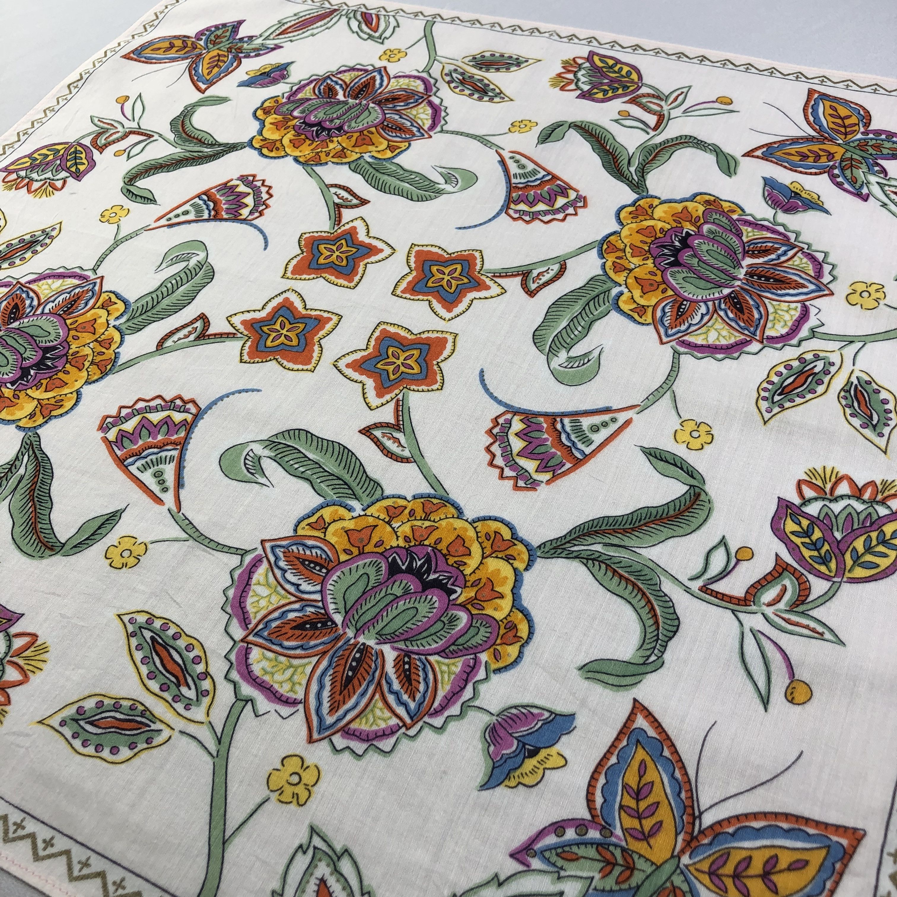 Hanae Mori Hanae Mori Handkerchief Neckerchief Bandana H1704 Size ONE SIZE - 2 Thumbnail