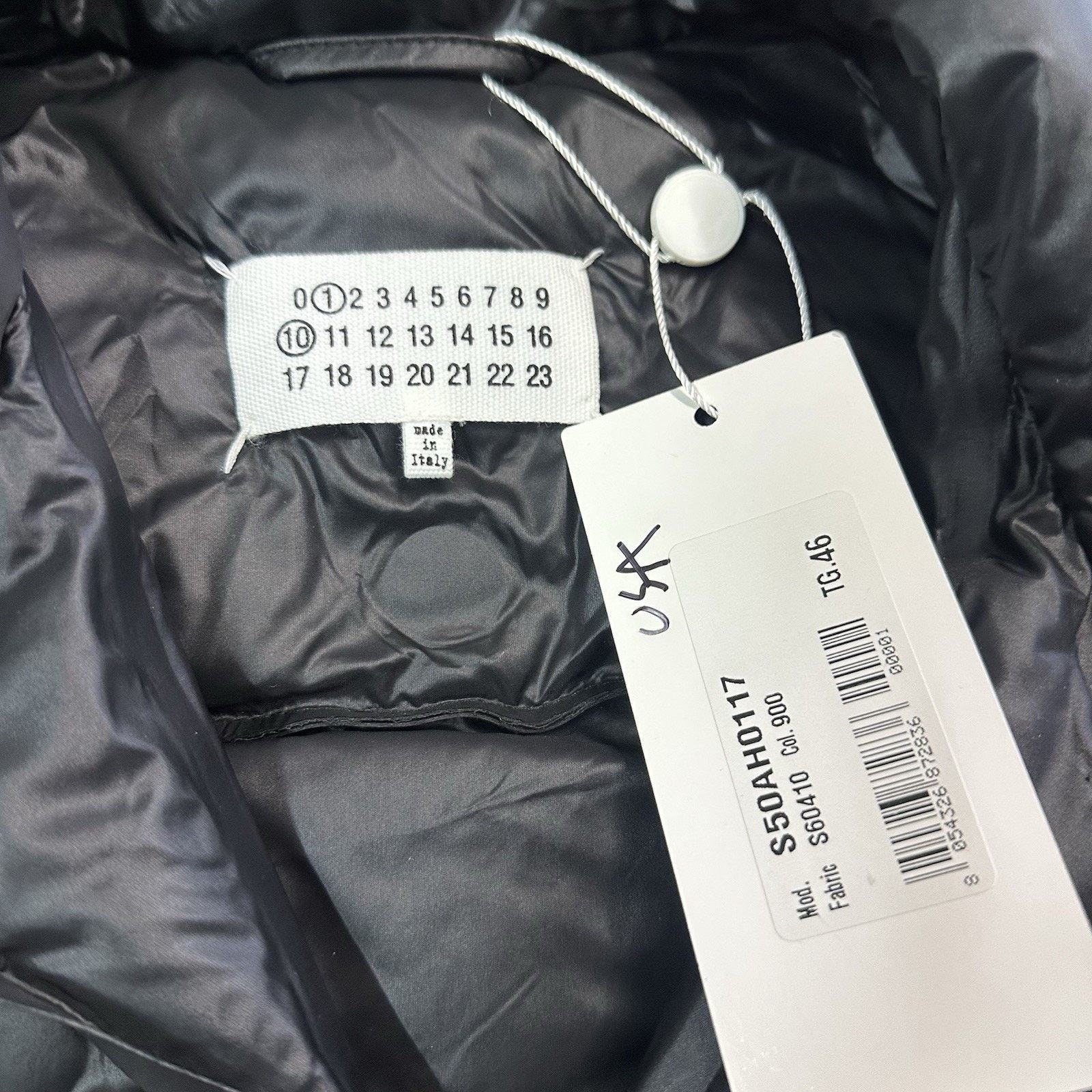 Maison Margiela NWT Maison Martin Margiela Black Puffer Jacket Sz 46 NEW Size US XL / EU 56 / 4 - 5 Thumbnail