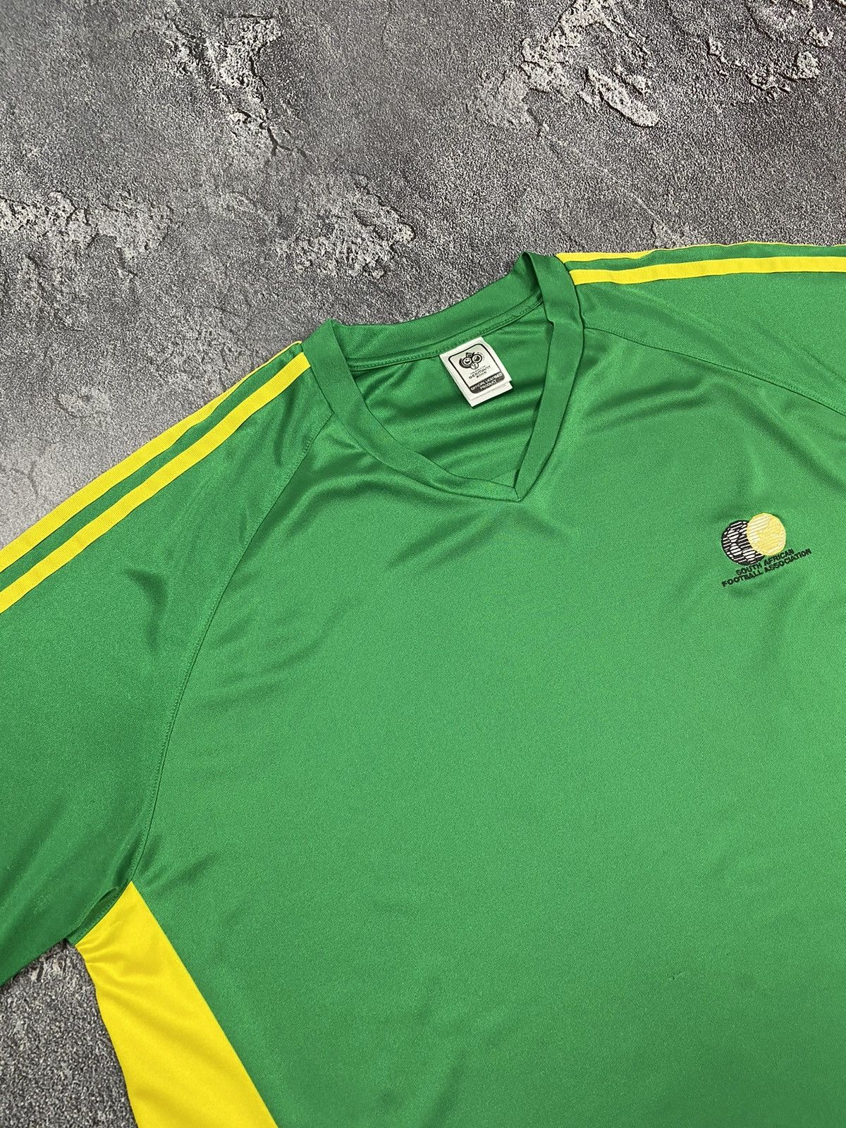 Adidas × Vintage Adidas South Africa 2005-06 Vintage Soccer jersey Mundial Size US XXL / EU 58 / 5 - 8 Thumbnail