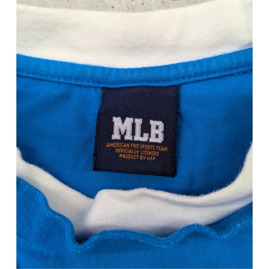 MLB × Paris Texas × Vintage Vintage 1995 Texas Rangers MLB Ringer t-shirt Size US M / EU 48-50 / 2 - 3 Thumbnail
