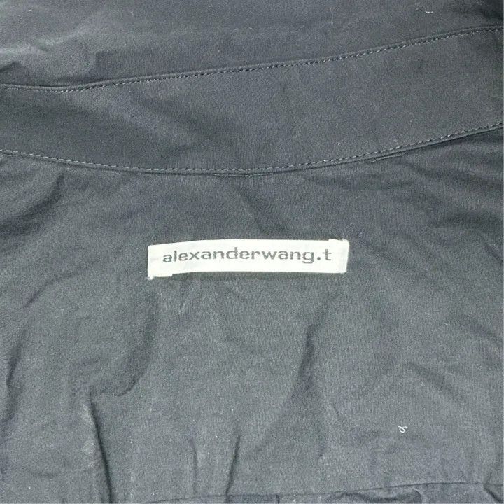 Alexander Wang Alexander Wang Black Waist Tie Button-Up Shirt - Size S / US 4 / IT 40 - 3 Thumbnail