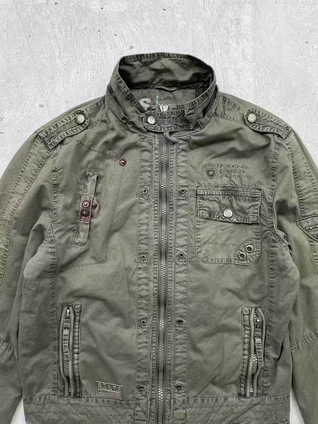 Japanese Brand × Vintage Vintage Multi Pocket Jacket Size US M / EU 48-50 / 2 - 2 Thumbnail