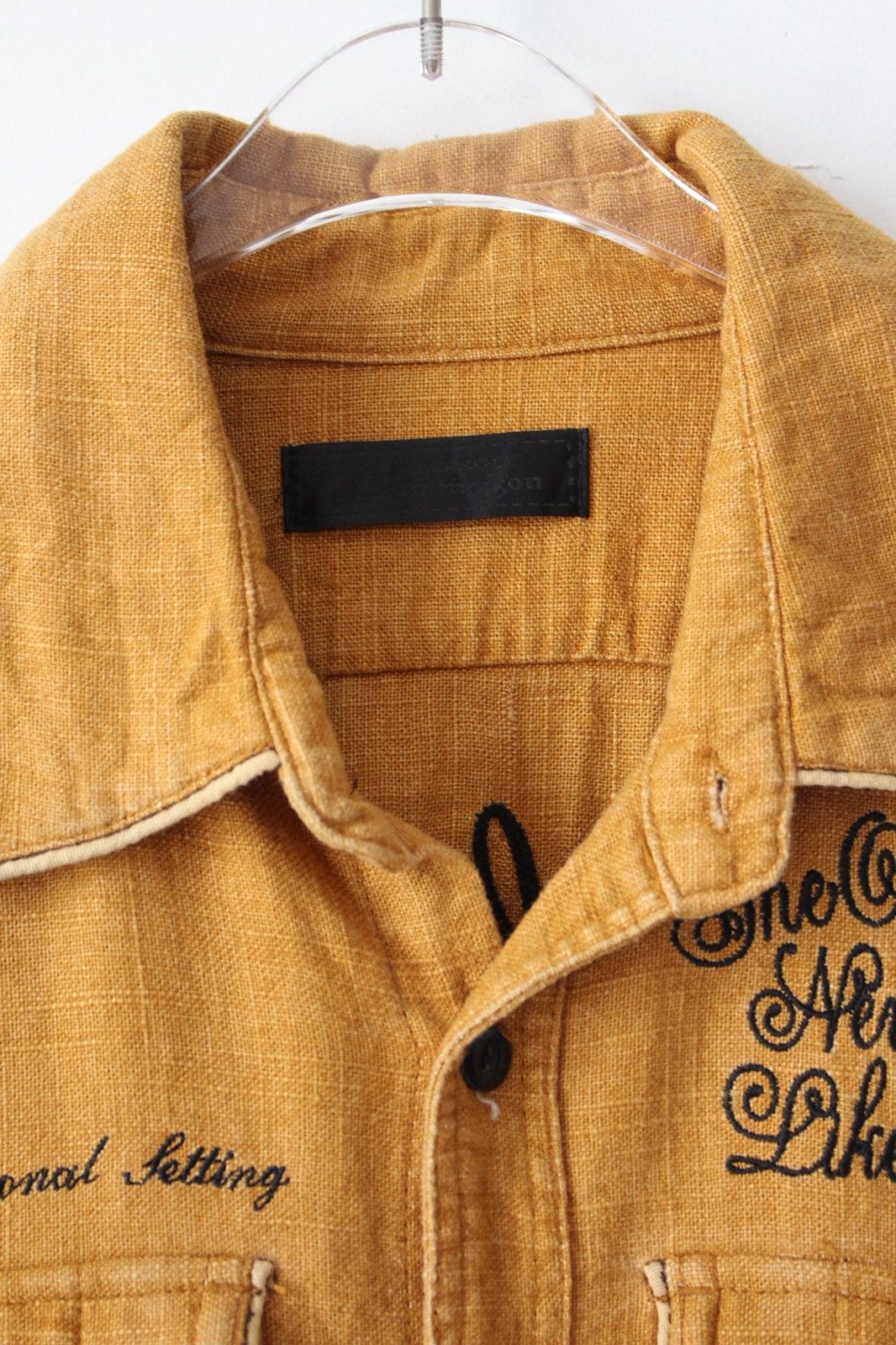 JACKROSE 2000S SANKO JACKROSE LUV MAISON THE OLD DREAM LINEN SHIRT Size US S / EU 44-46 / 1 - 3 Thumbnail