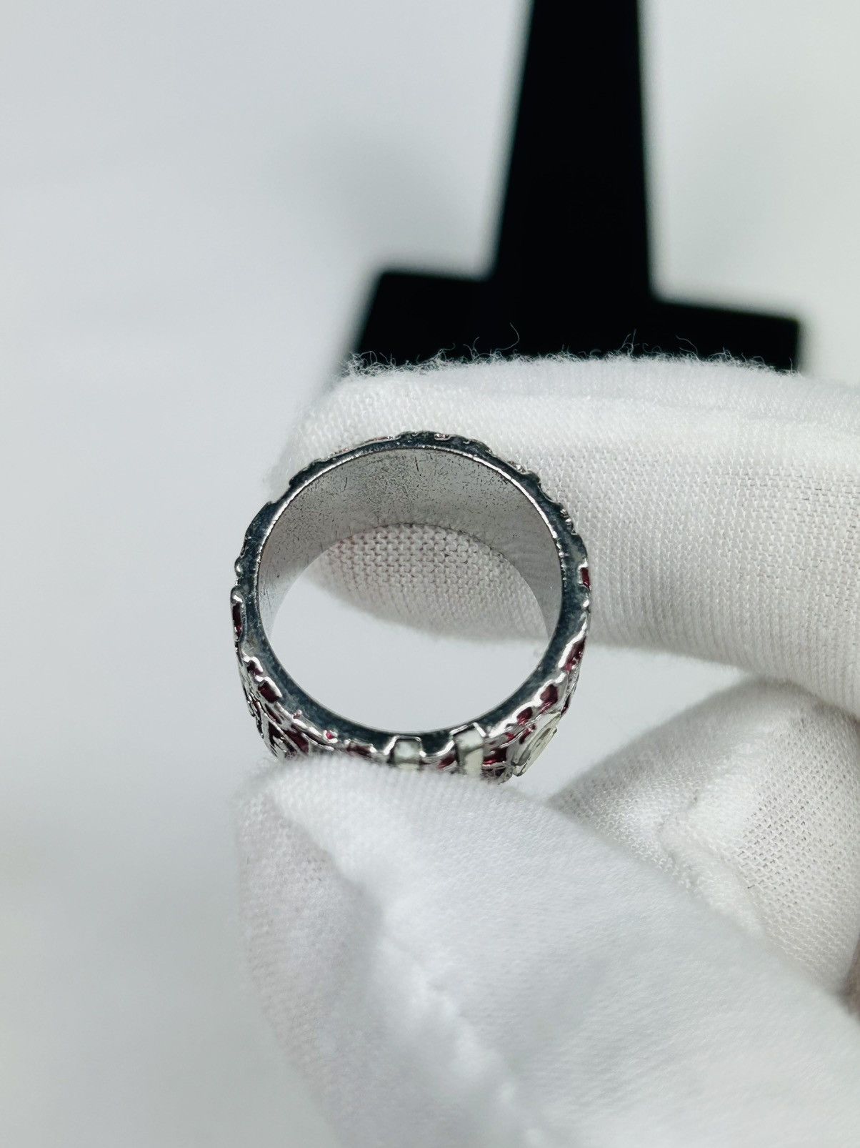 Dior Dior Red Trotter 2 Ring Size 5 Size ONE SIZE - 4 Thumbnail