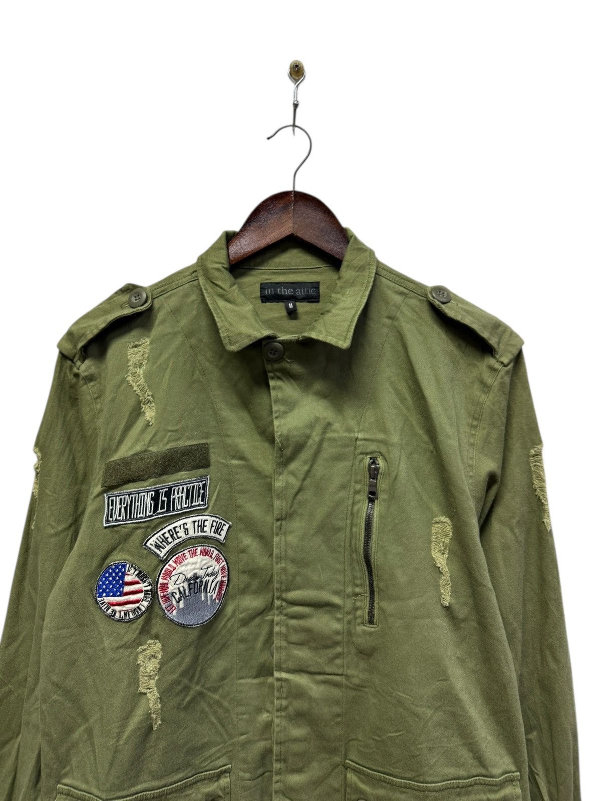 In The Attic 🔥in the attic army style jacket Size US M / EU 48-50 / 2 - 2 Thumbnail