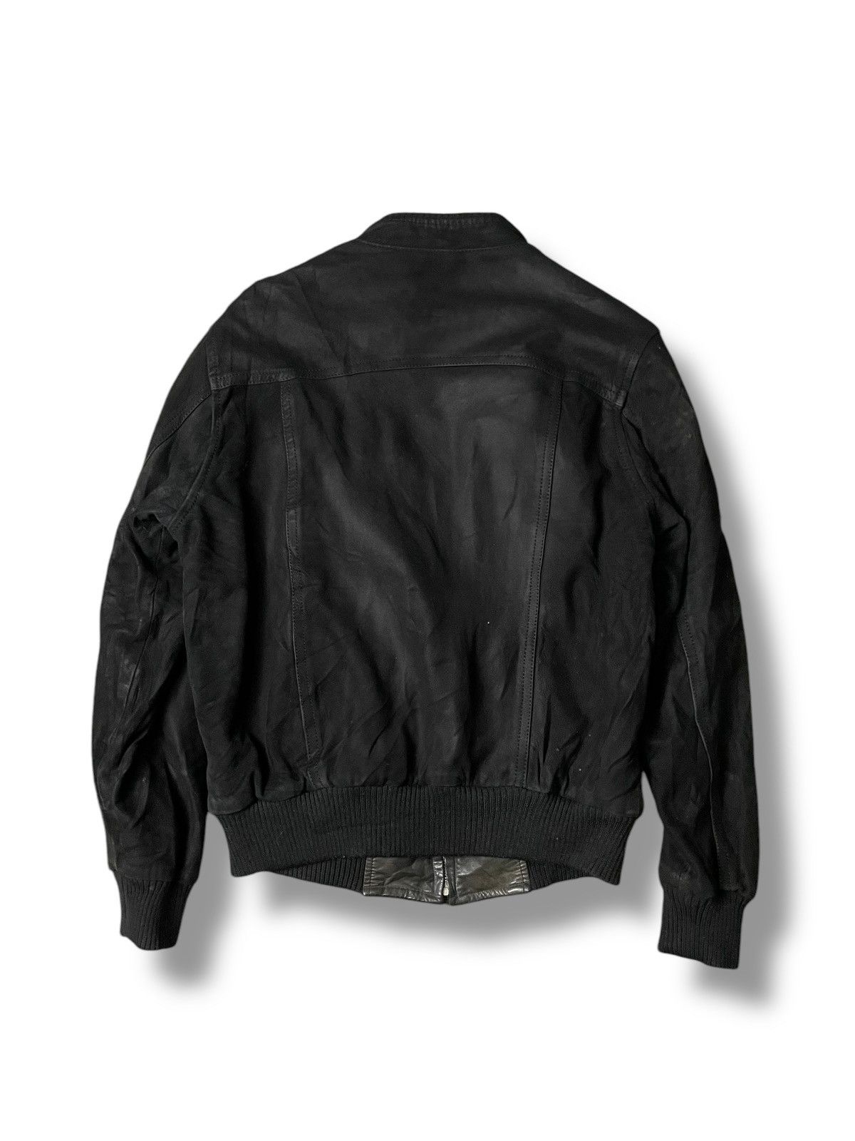Japanese Brand × Vintage Angel Leather Double Pocket Zipper Jacket (107) Size US L / EU 52-54 / 3 - 7 Thumbnail