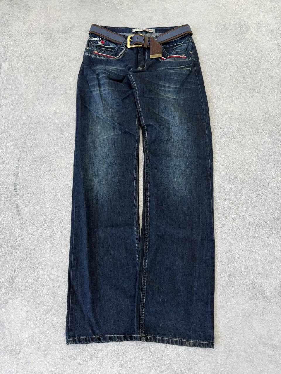 Hedi Slimane 2000s Hedi Slimane Style Washed Faded Denim Jeans Size US 30 / EU 46 - 7 Thumbnail