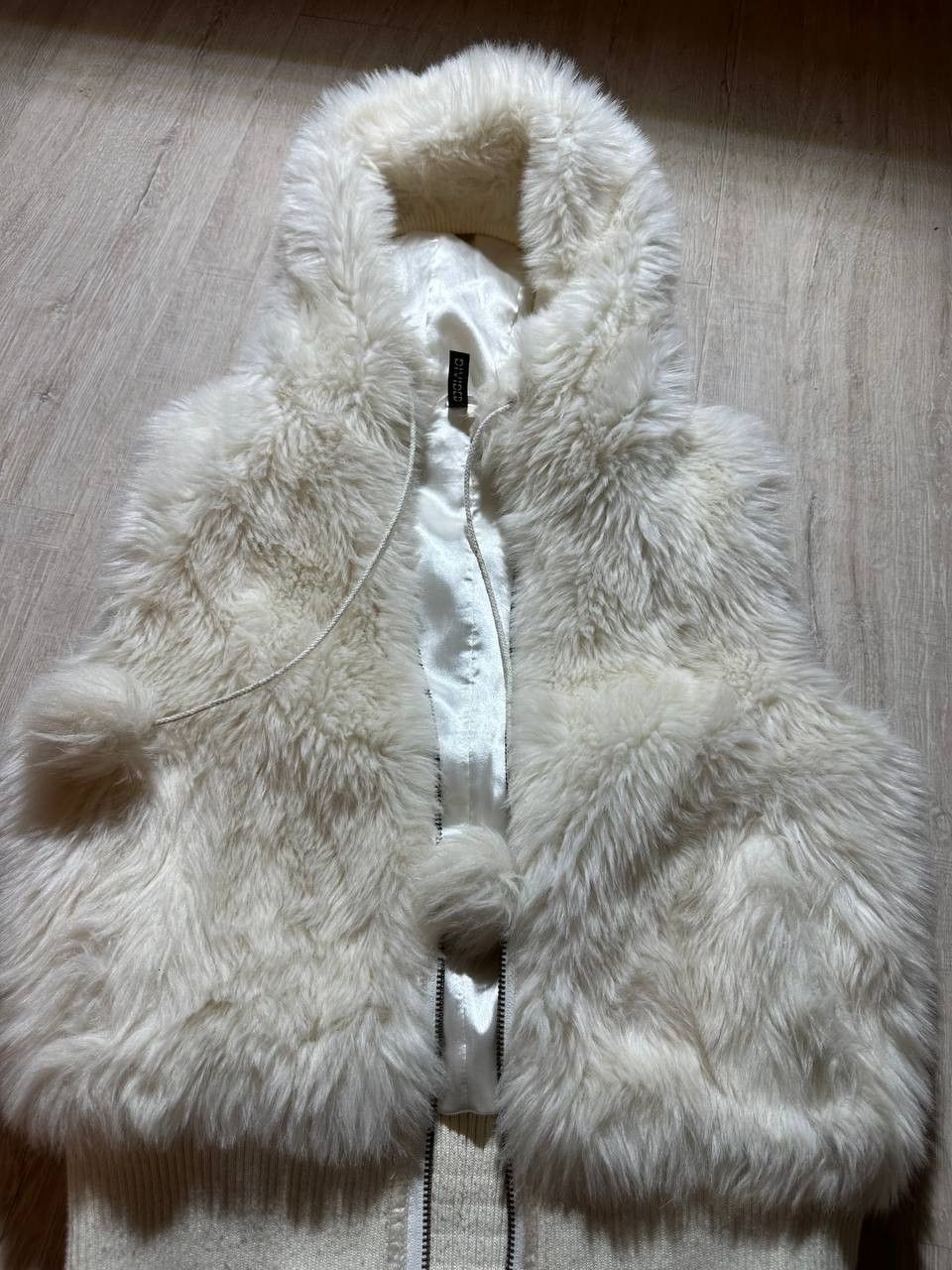 Vintage AVANT GARDE Zip Faux Fur Japan style y2k vest Size S / US 4 / IT 40 - 3 Thumbnail
