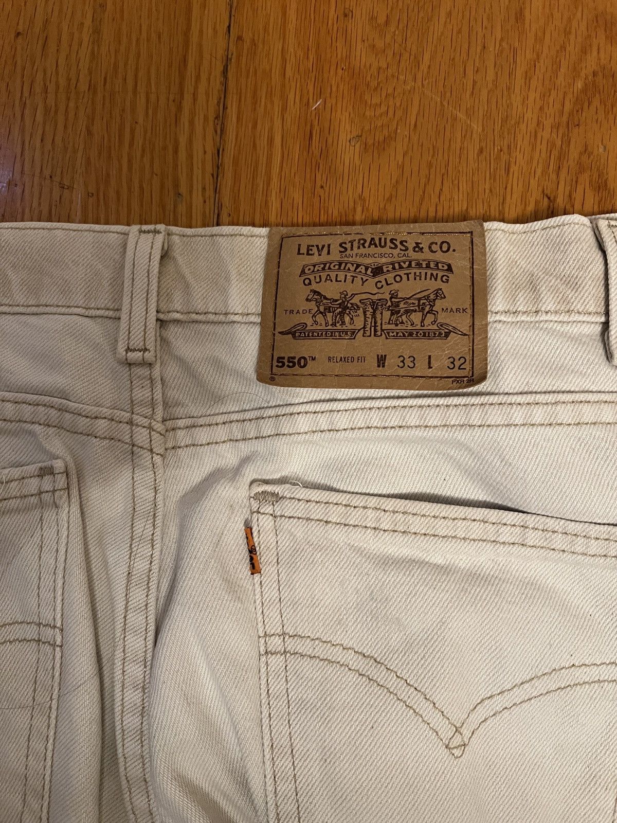 Levi's × Levi's Vintage Clothing × Vintage Levi 550 Relax Fit Jeans - sz 32x31 Size US 32 / EU 48 - 3 Thumbnail