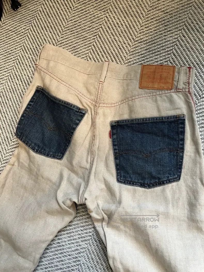 Junya Watanabe Junya Watanabe Comme des Garçons Levi's Denim Jeans. Size US 34 / EU 50 - 3 Thumbnail