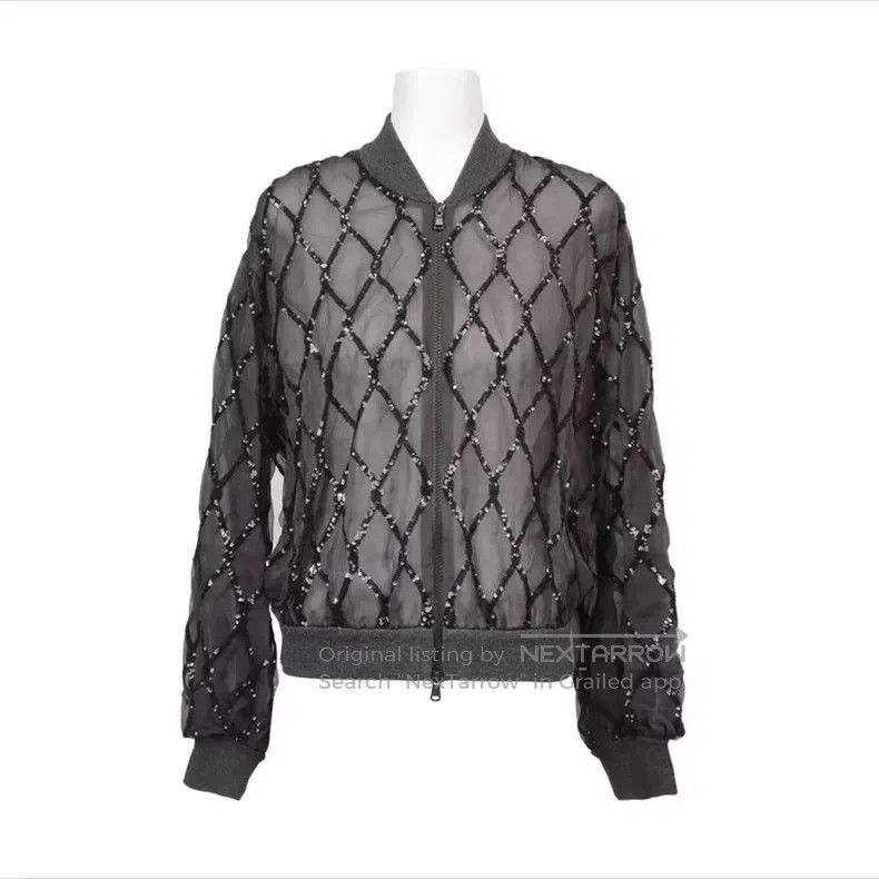Brunello Cucinelli Beaded Jacket.