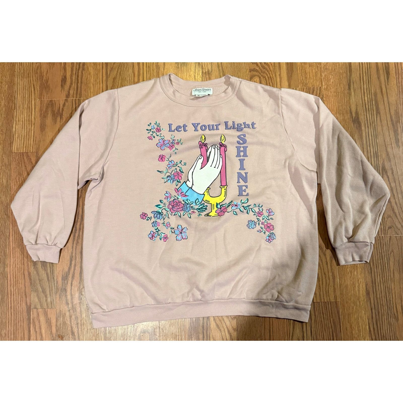 Other 80s Let Your Light Shine Crewneck Size XL Size US XL / EU 56 / 4 - 1 Thumbnail