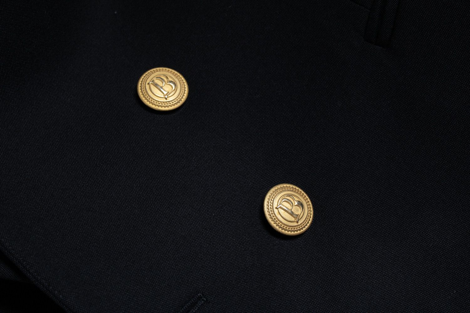 Pierre Balmain Pierre Balmain, black double breasted blazer Size M / US 6-8 / IT 42-44 - 8 Thumbnail