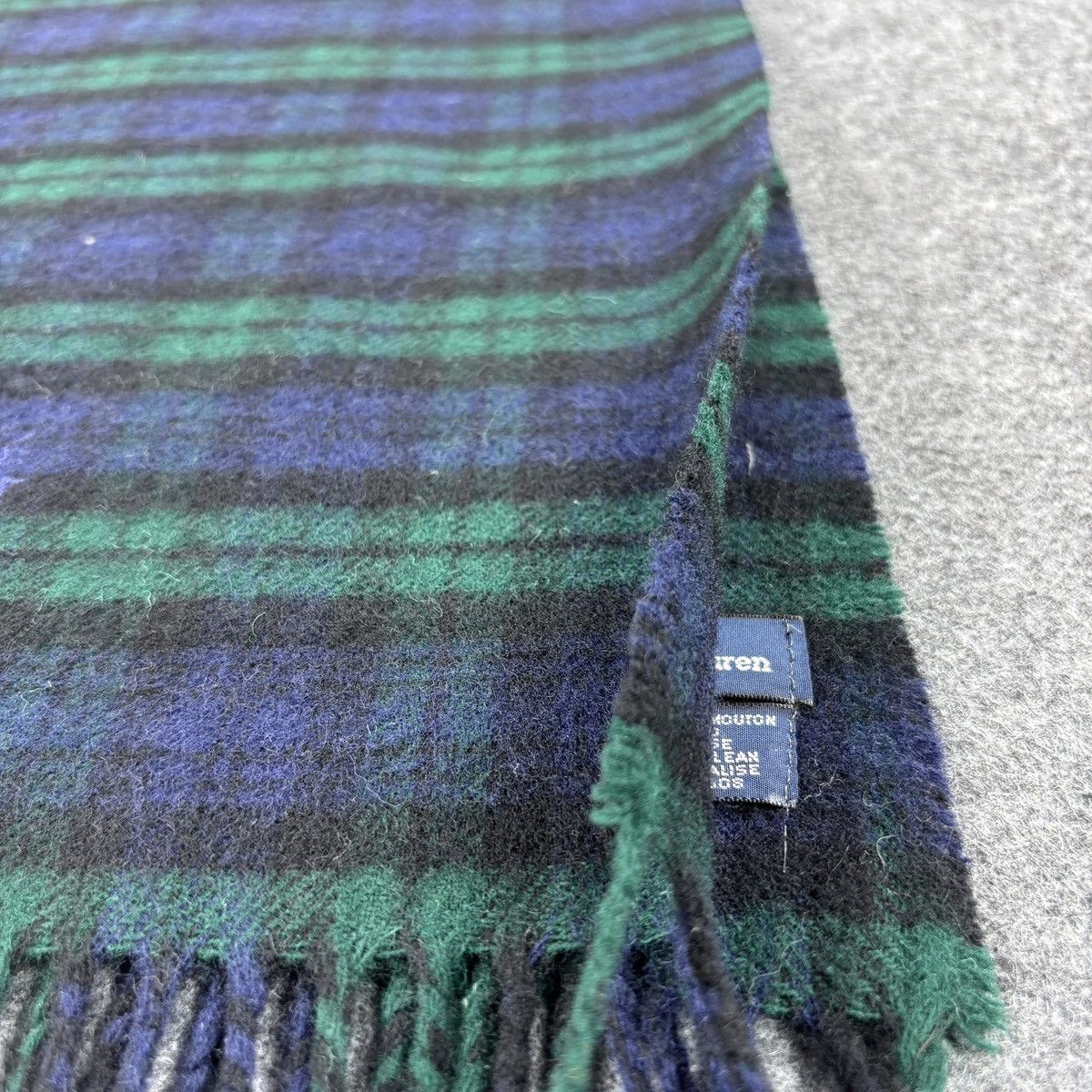 Polo Ralph Lauren × Vintage Polo Ralph Lauren Scarf # D750 # Muffler # Neckwear Size ONE SIZE - 4 Thumbnail