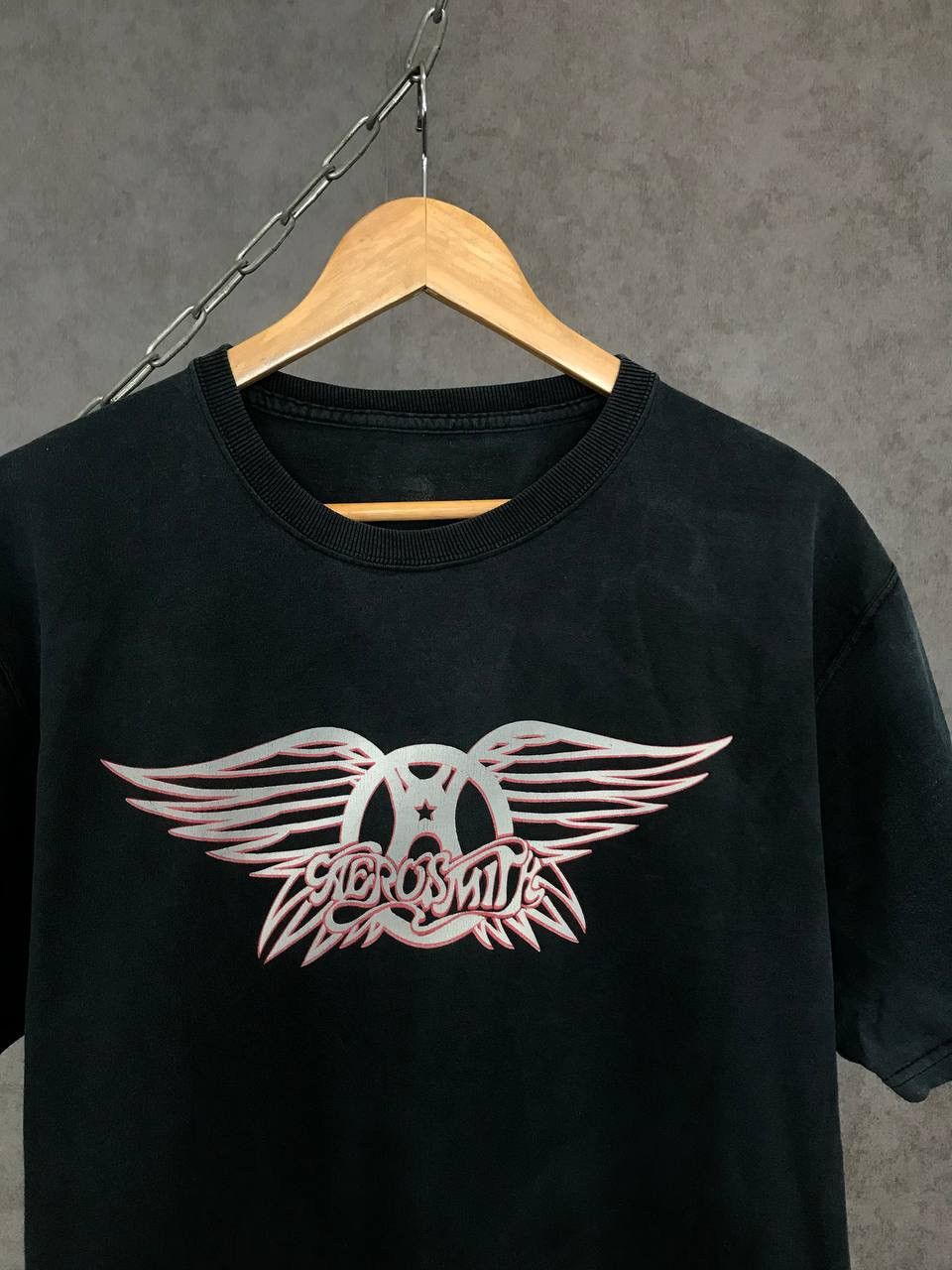 Band Tees Aerosmith 2007 rock band tour tee Size US L / EU 52-54 / 3 - 5 Thumbnail