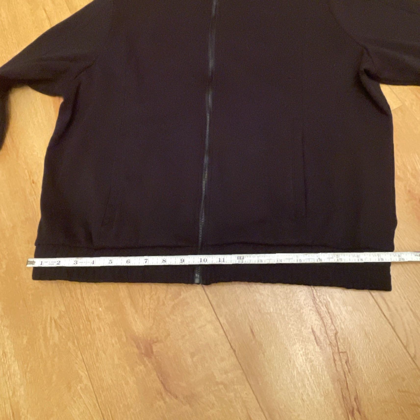 Vintage Yogalicious Cloud Departure Jacket Women’s XL Black Full Zip Collared Plush Jacket Size XL / US 12-14 / IT 48-50 - 7 Thumbnail