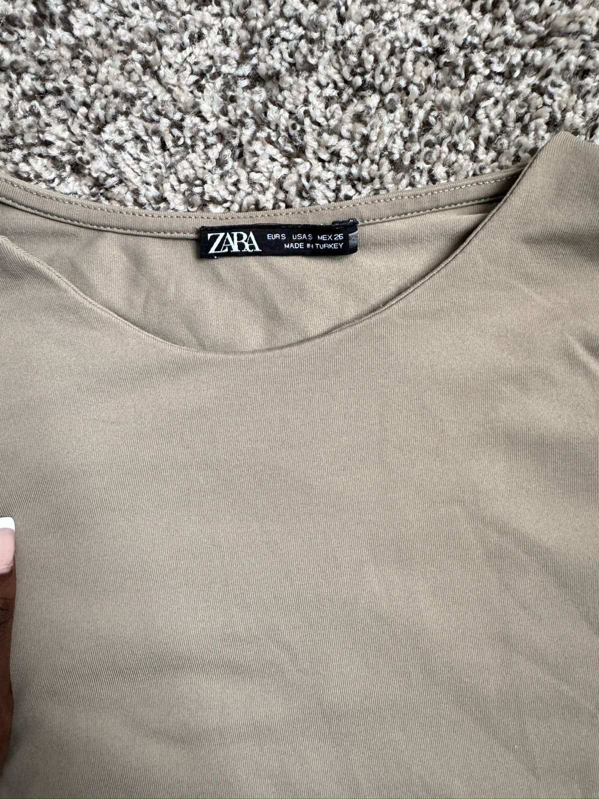 Zara Tan Body Suit Size S / US 4 / IT 40 - 2 Thumbnail