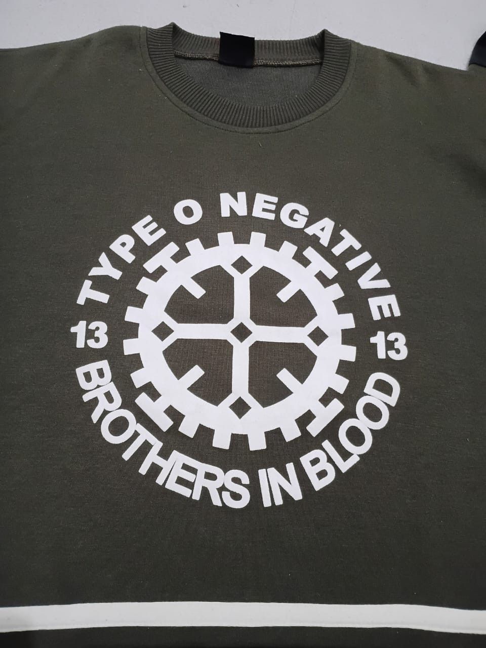 Band Tees Sick Rare 🔥 Vtg Type O Negative hockey jersey style shirt Size US XL / EU 56 / 4 - 3 Thumbnail