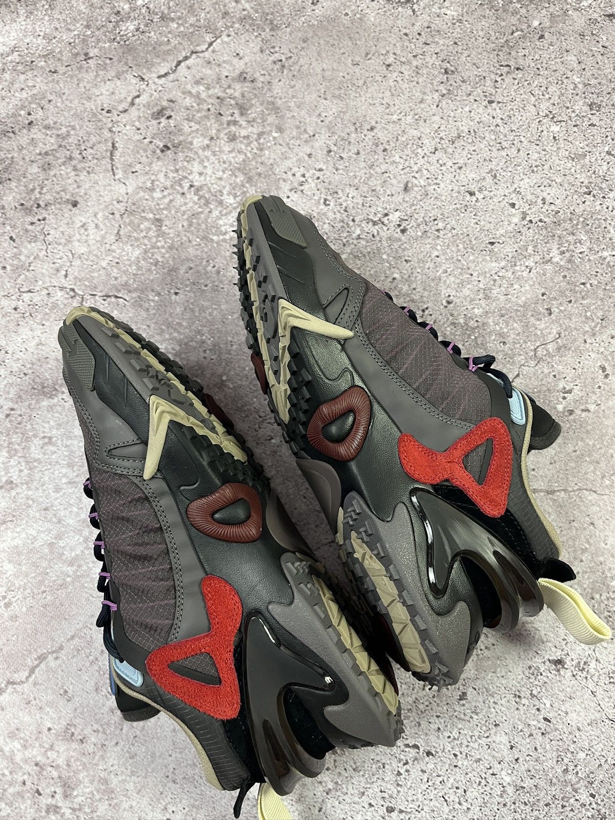 Off-White OFF-White Odsy-2000 Black Purple Size US 10 / EU 43 - 5 Thumbnail