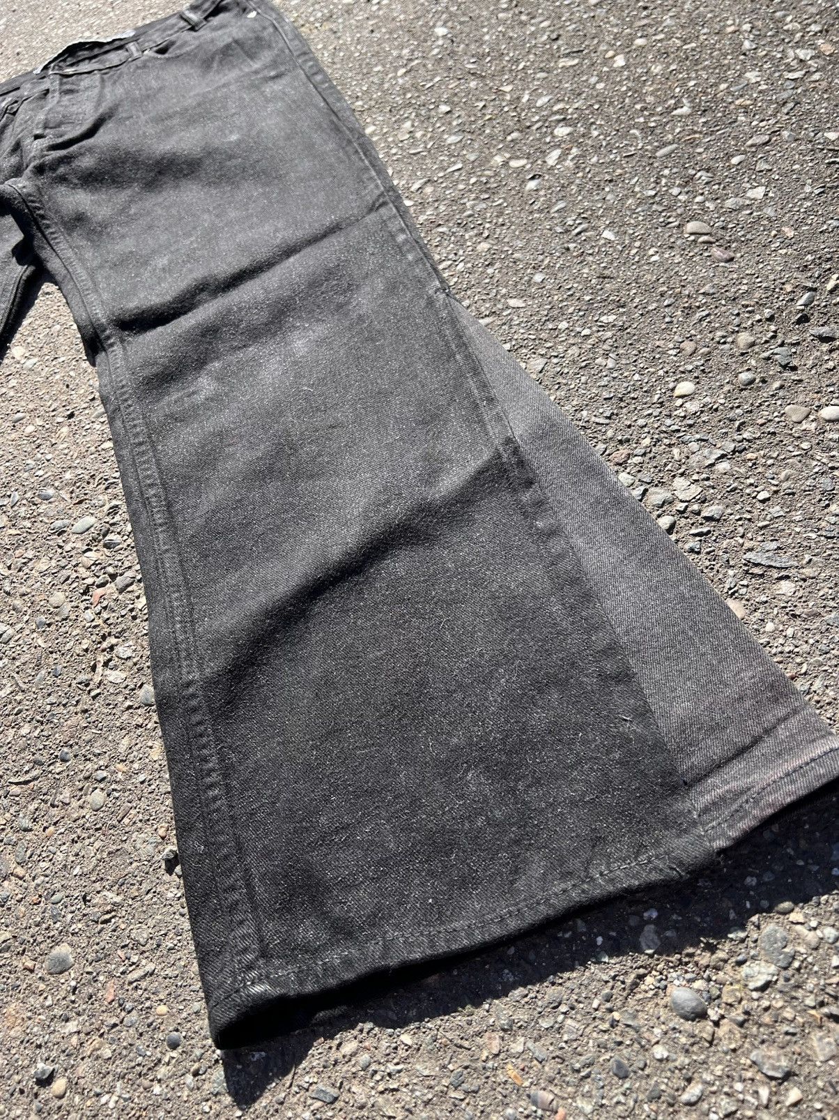 Vintage NovocentoNovantanove “rmani” flared heavy waxed jeans Size US 34 / EU 50 - 14 Thumbnail