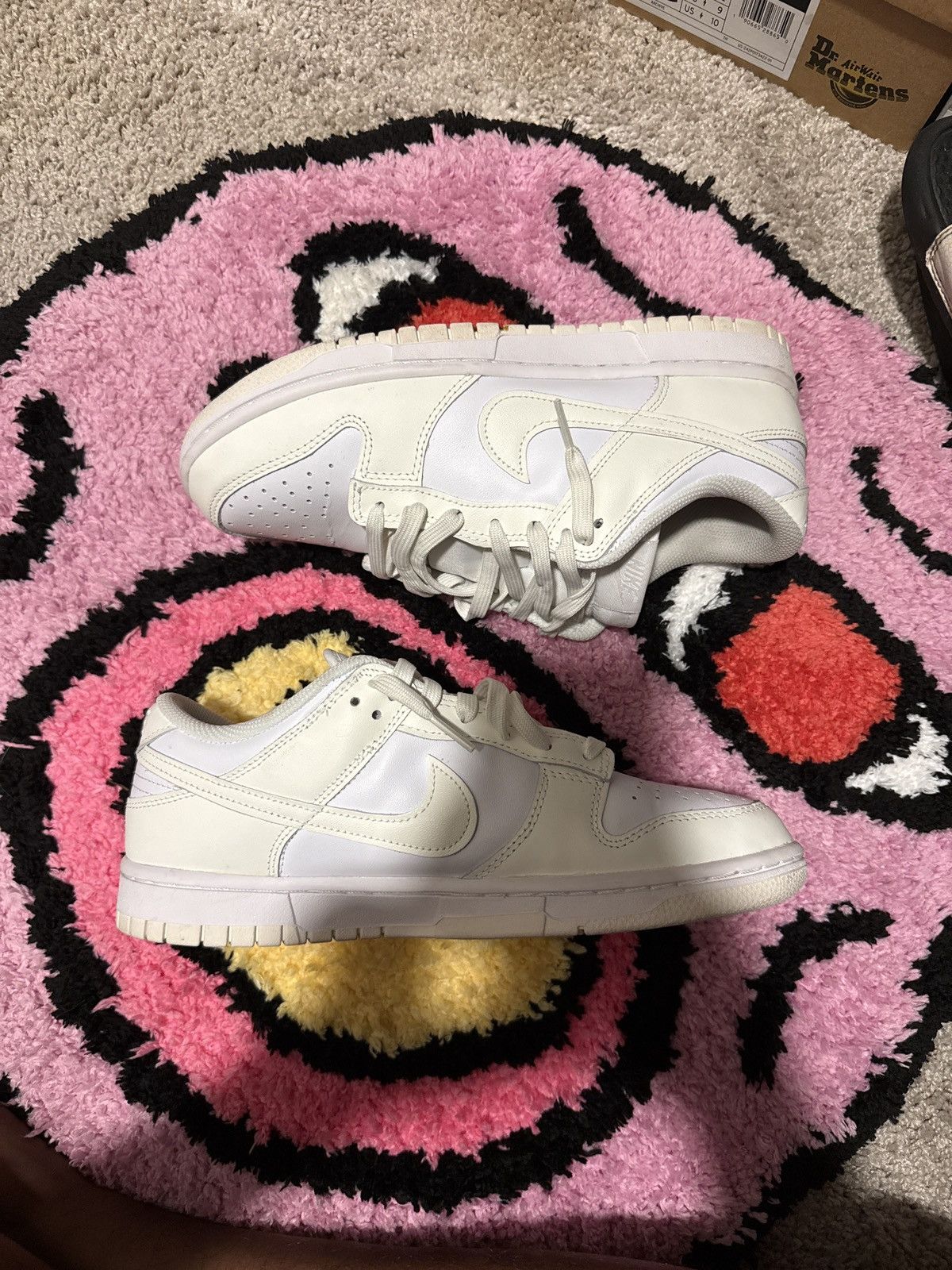 Nike Women’s Nike Dunk Low (Sail-White) (Women’s 10/Men’s 8.5) Size US 10 / IT 40 - 6 Thumbnail