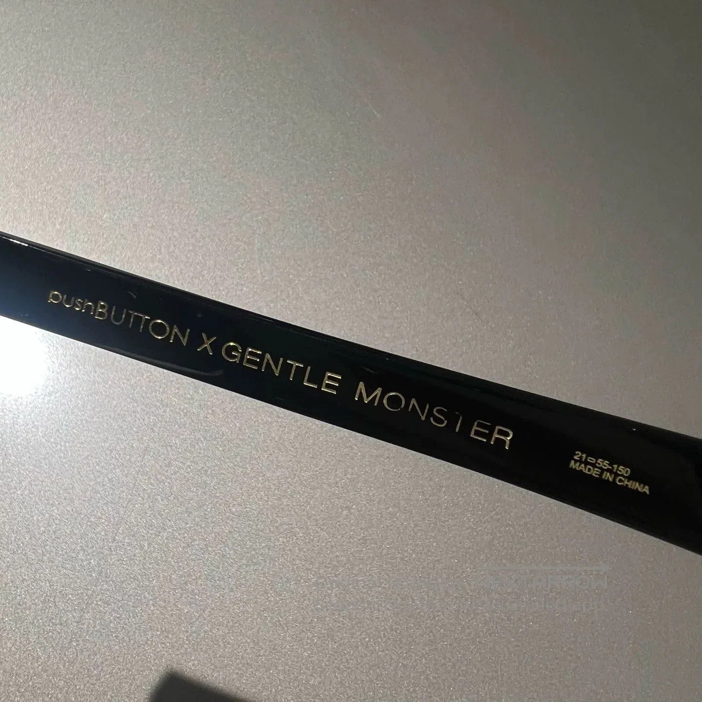 Gentle Monster Gentle Monster x pushBUTTON Sunglasses. Size ONE SIZE - 5 Thumbnail