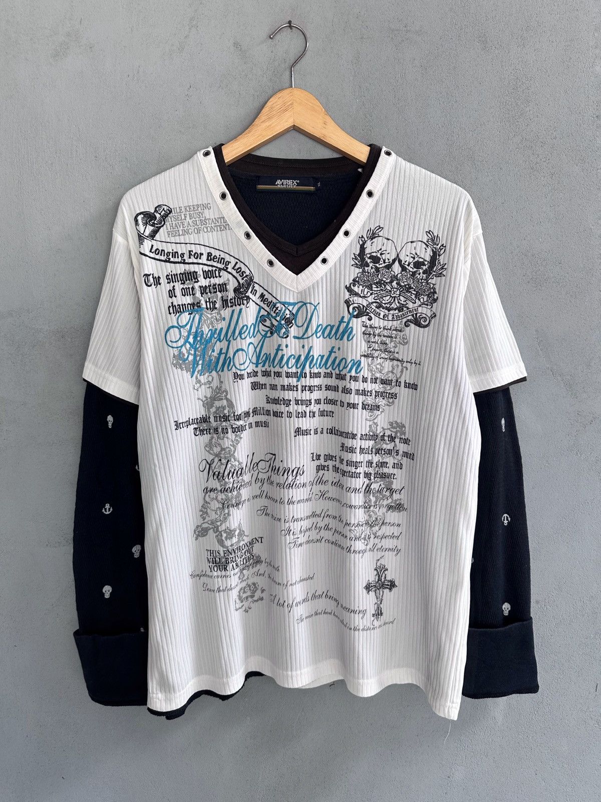 Japanese Brand TimeStep Japanese Poem Tees Ifsixwasnine Lgb Style Size US L / EU 52-54 / 3 - 1 Thumbnail