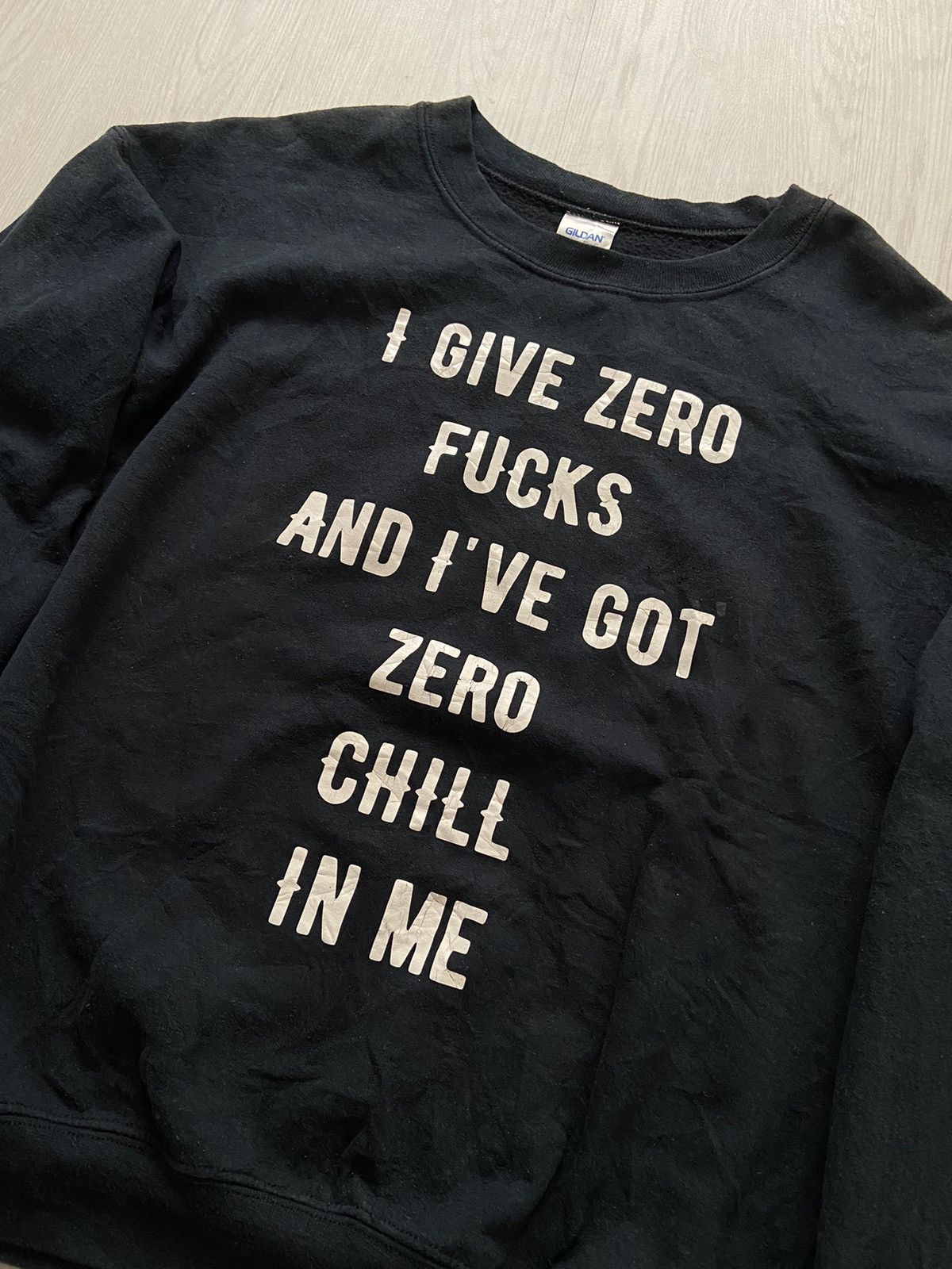 Band Tees × Vintage Vintage Y2K Wording Nikki Minaj Lyrics Sweatshirt Size US M / EU 48-50 / 2 - 2 Thumbnail